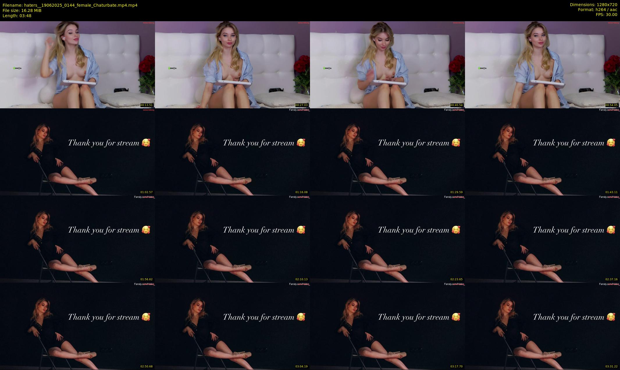 haters_ — 4 minute Chaturbate female cam show recording, 720p, Jun 19, 2025