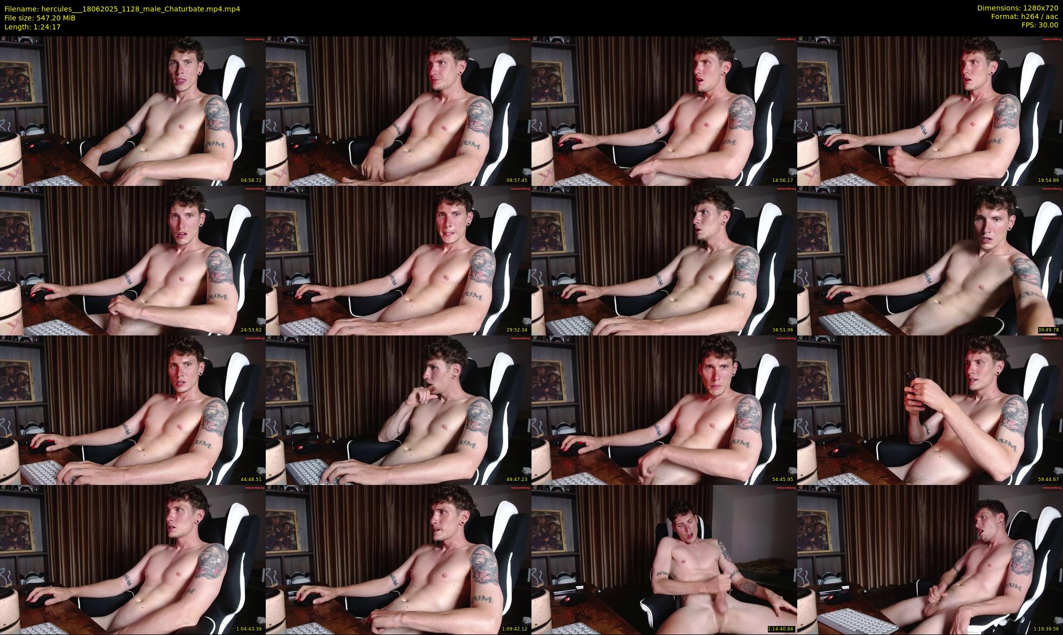 hercules__ — 85 minute Chaturbate male cam show recording, 720p, Jun 18, 2025