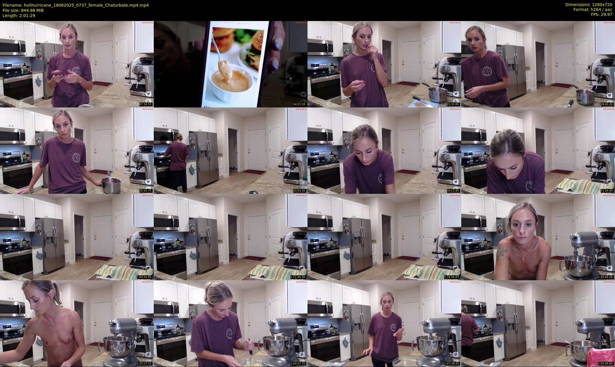 holihurricane — 122 minute Chaturbate female cam show recording, 720p, Jun 18, 2025