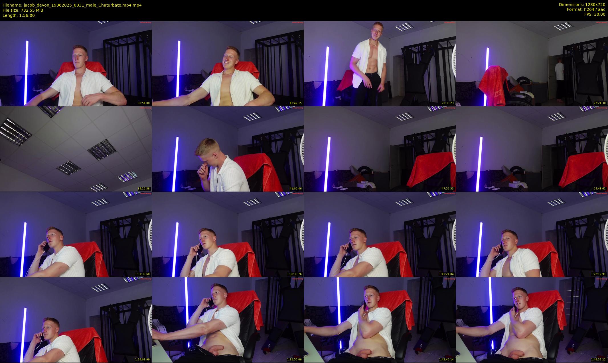 jacob_devon — 116 minute Chaturbate male cam show recording, 720p, Jun 19, 2025