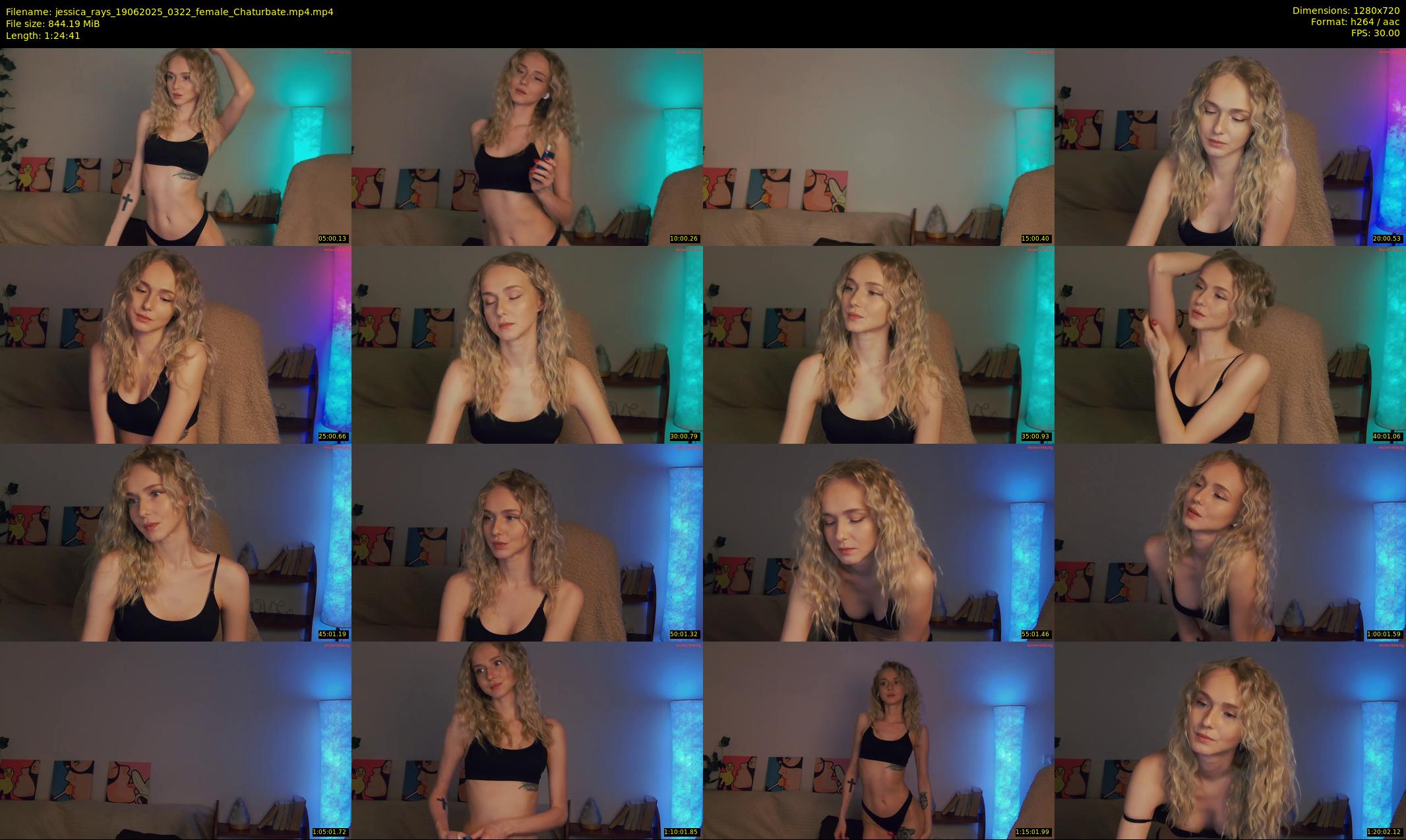 jessica_rays — 85 minute Chaturbate couple cam show recording, 720p, Jun 19, 2025
