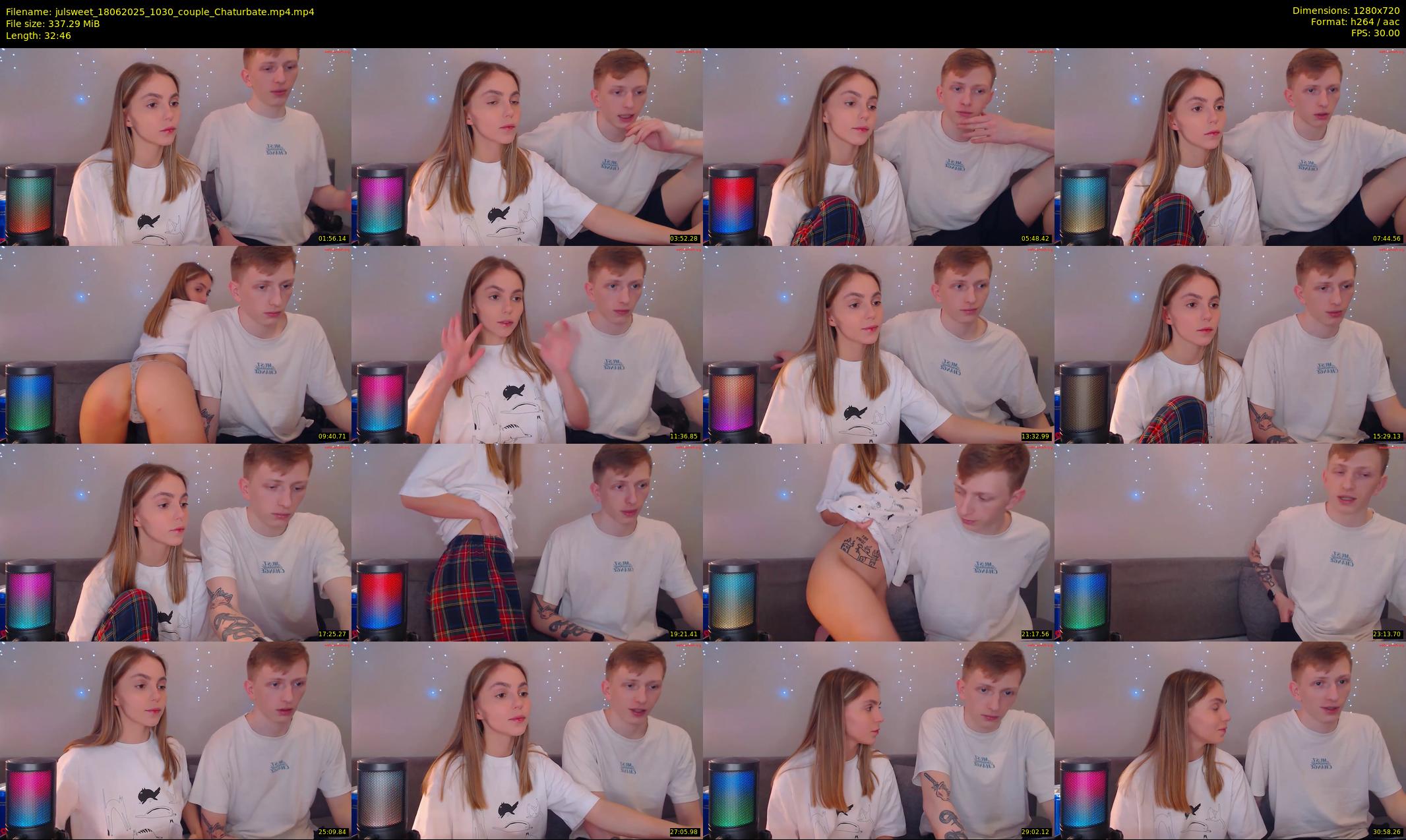 julsweet — 33 minute Chaturbate male cam show recording, 720p, Jun 18, 2025