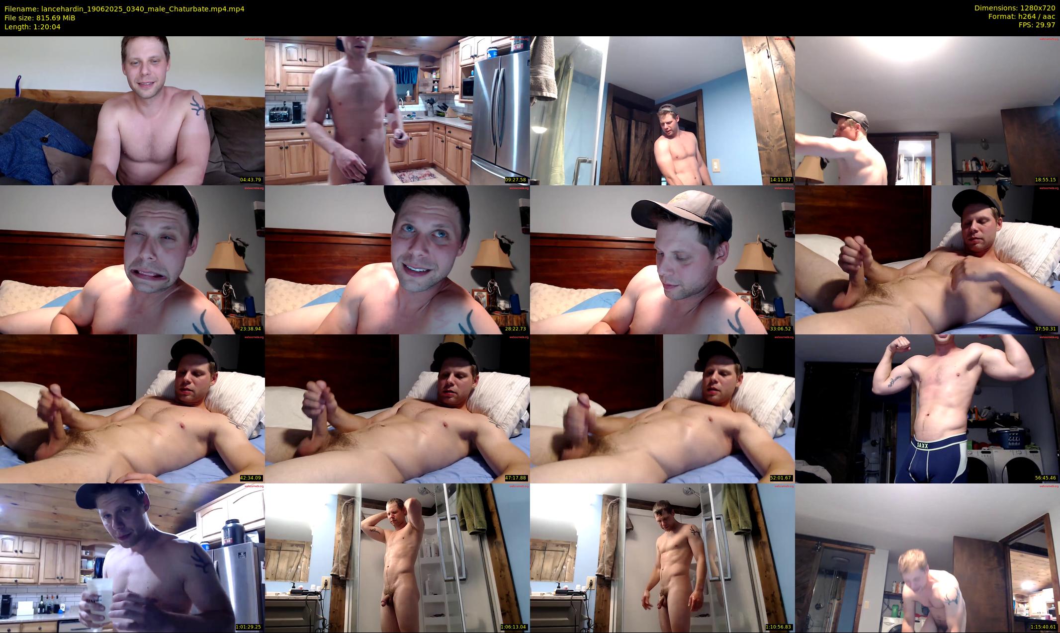 lancehardin — 81 minute Chaturbate male cam show recording, 720p, Jun 19, 2025