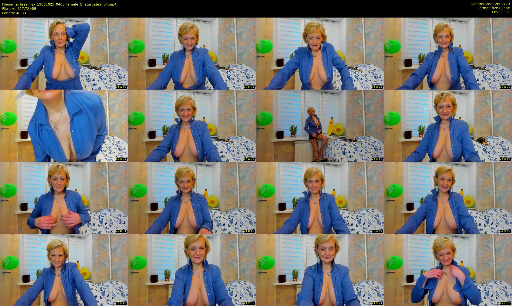 lisasimsx — 49 minute Chaturbate female cam show recording, 720p, Jun 19, 2025