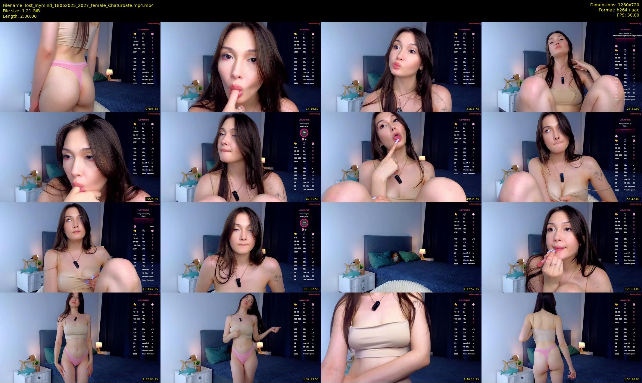 lost_mymind — 120 minute Chaturbate female cam show recording, 720p, Jun 18, 2025