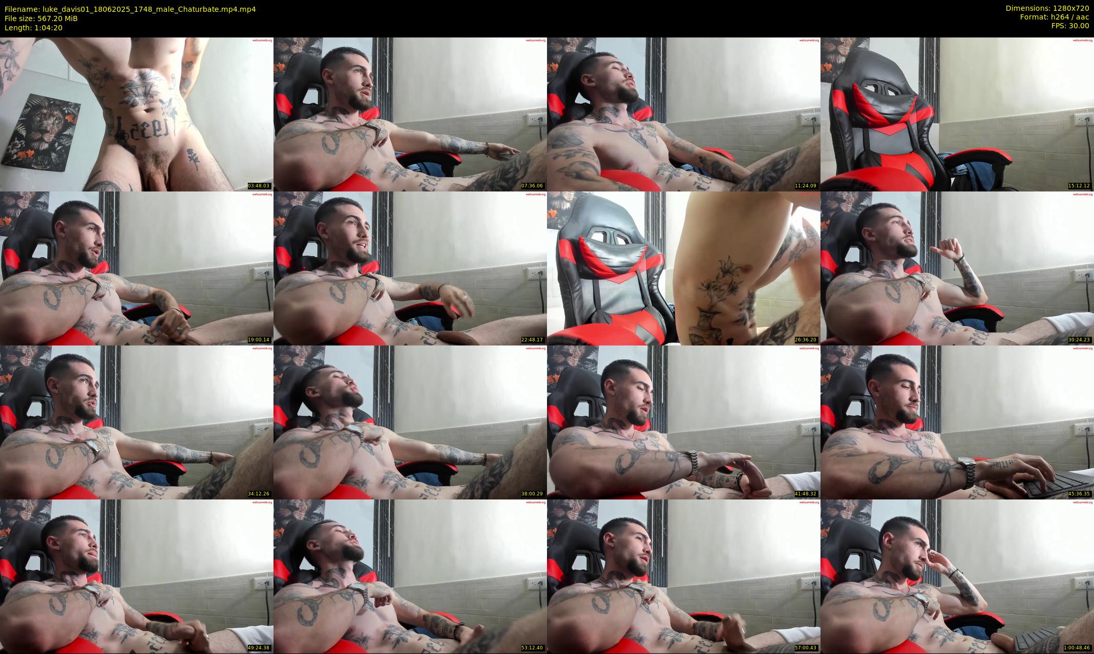 luke_davis01 — 65 minute Chaturbate male cam show recording, 720p, Jun 18, 2025