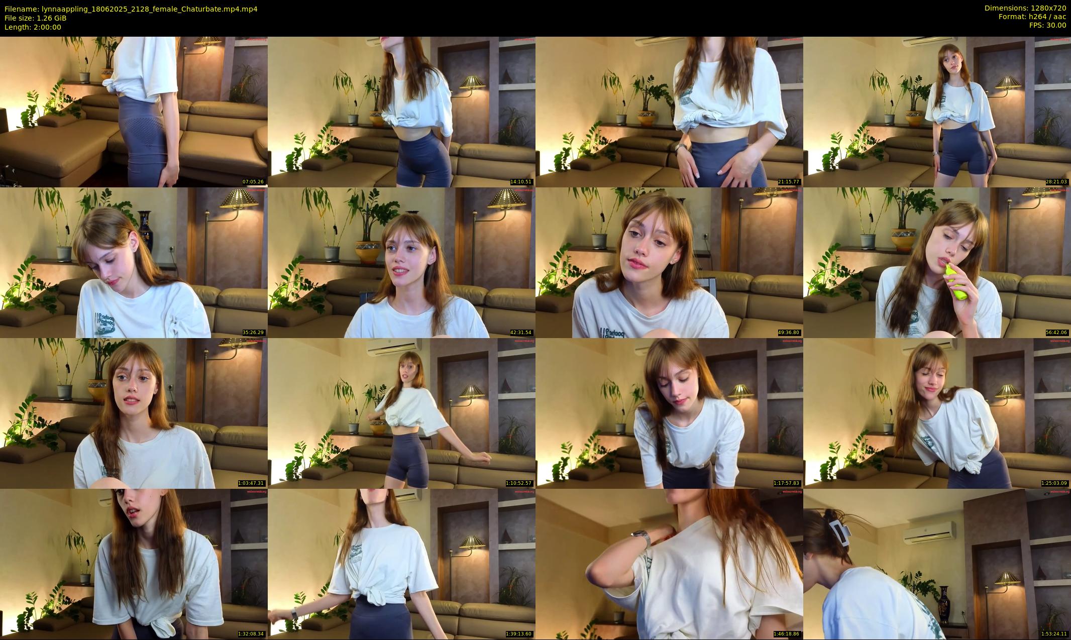 lynnaappling — 120 minute Chaturbate female cam show recording, 720p, Jun 18, 2025