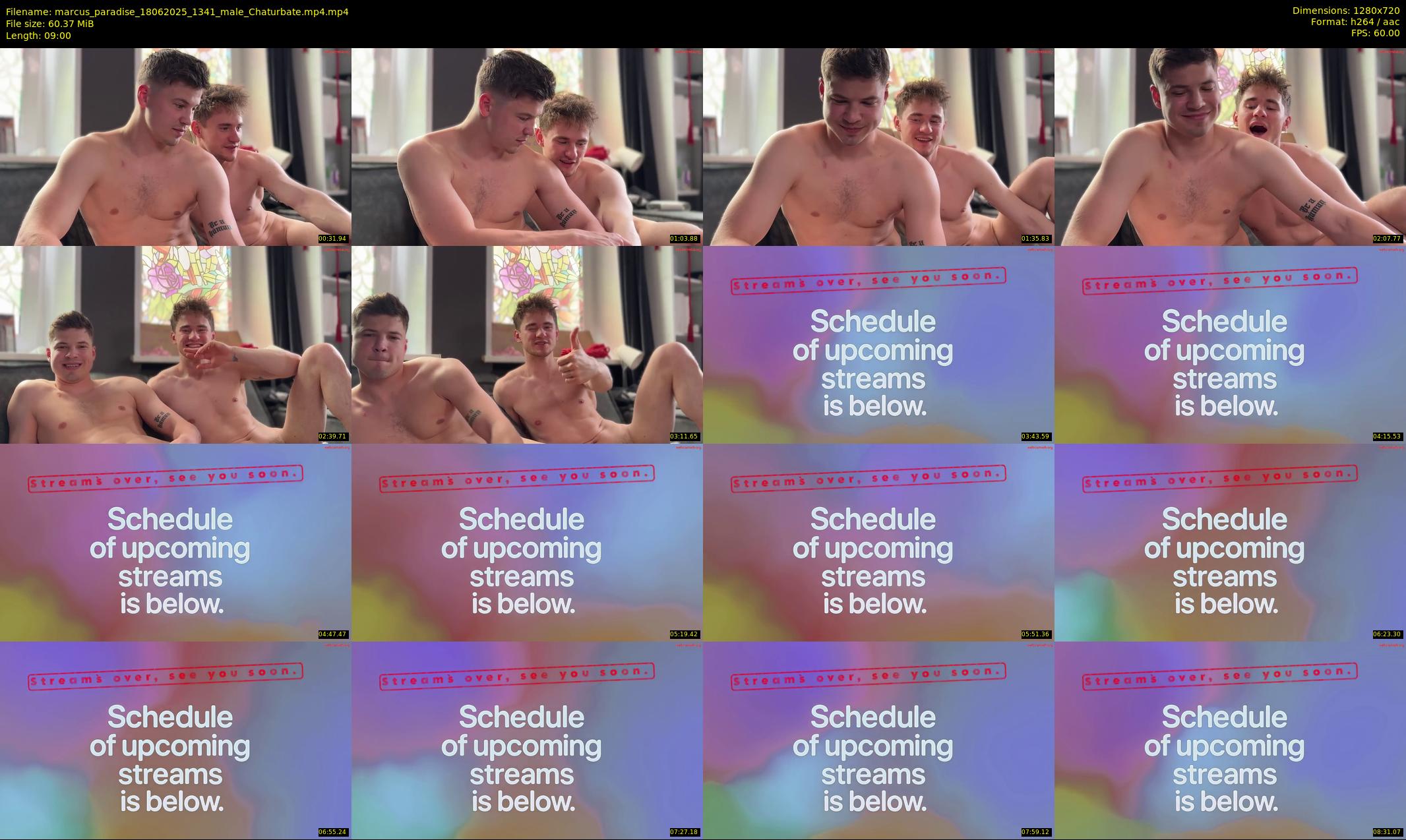 marcus_paradise — 9 minute Chaturbate male cam show recording, 720p, Jun 18, 2025