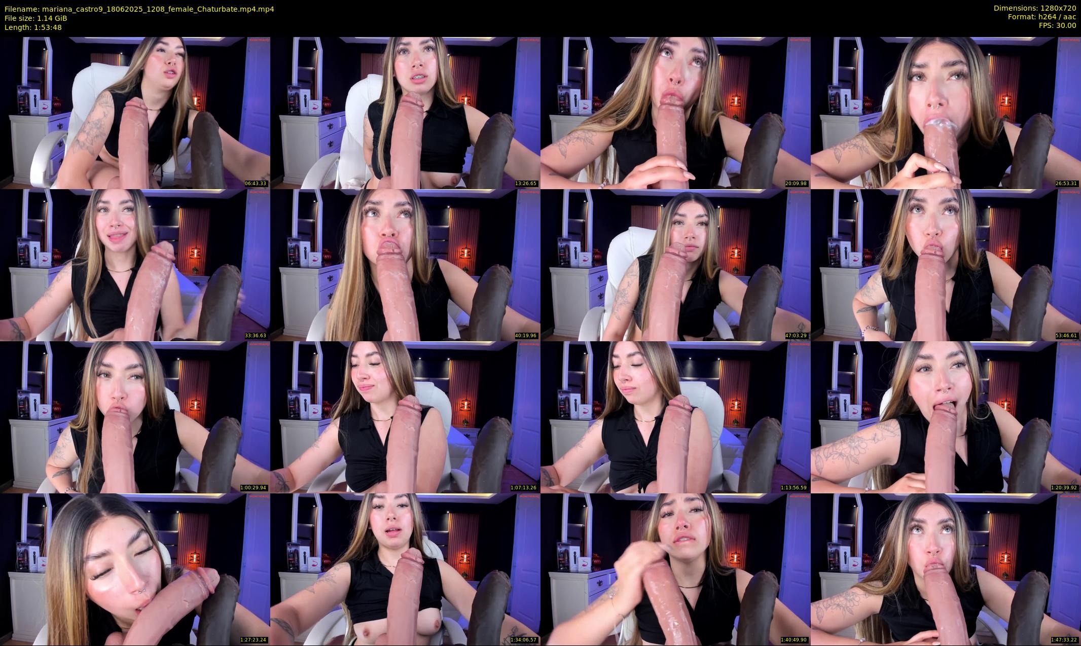 mariana_castro9 — 114 minute Chaturbate female cam show recording, 720p, Jun 18, 2025