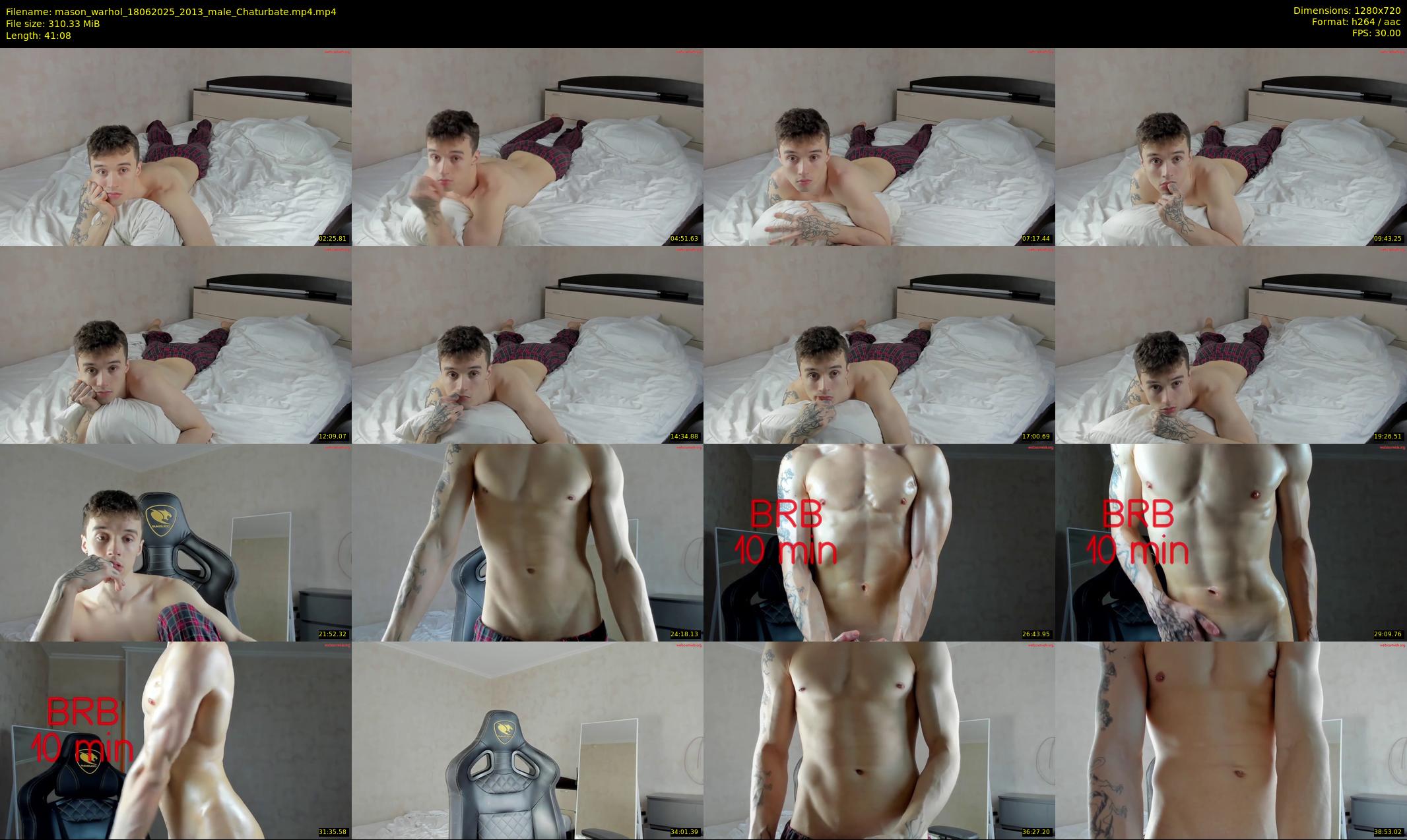mason_warhol — 42 minute Chaturbate male cam show recording, 720p, Jun 18, 2025