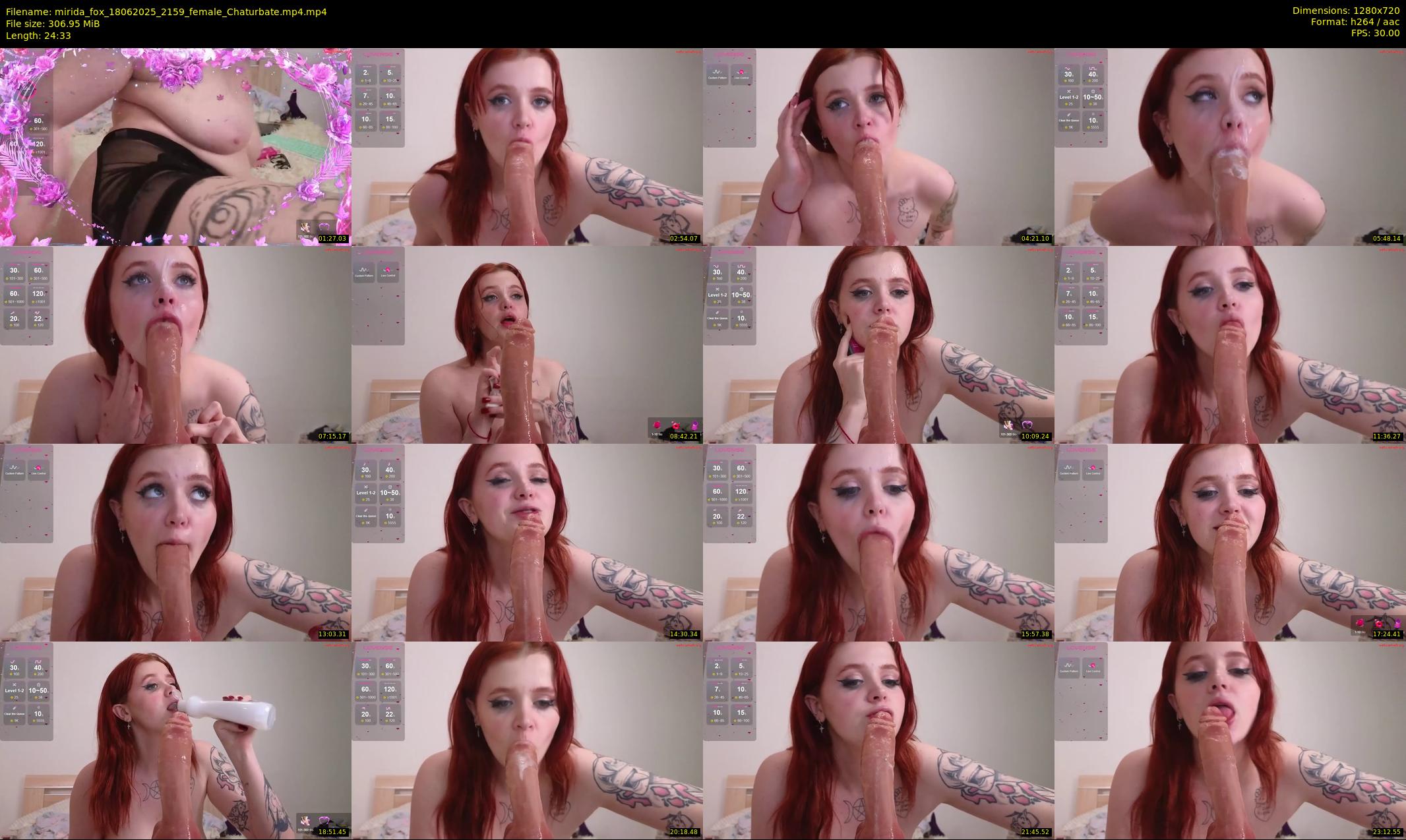 mirida_fox — 25 minute Chaturbate female cam show recording, 720p, Jun 18, 2025