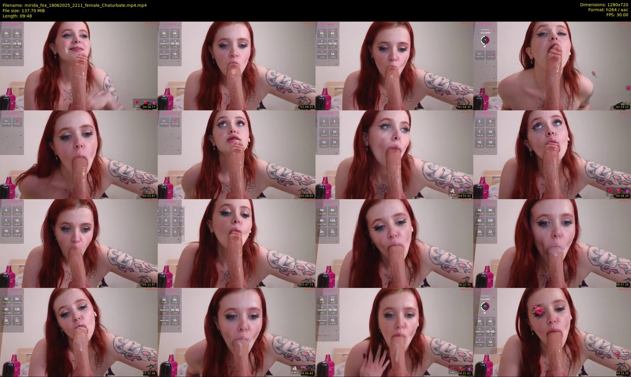 mirida_fox — 10 minute Chaturbate female cam show recording, 720p, Jun 18, 2025