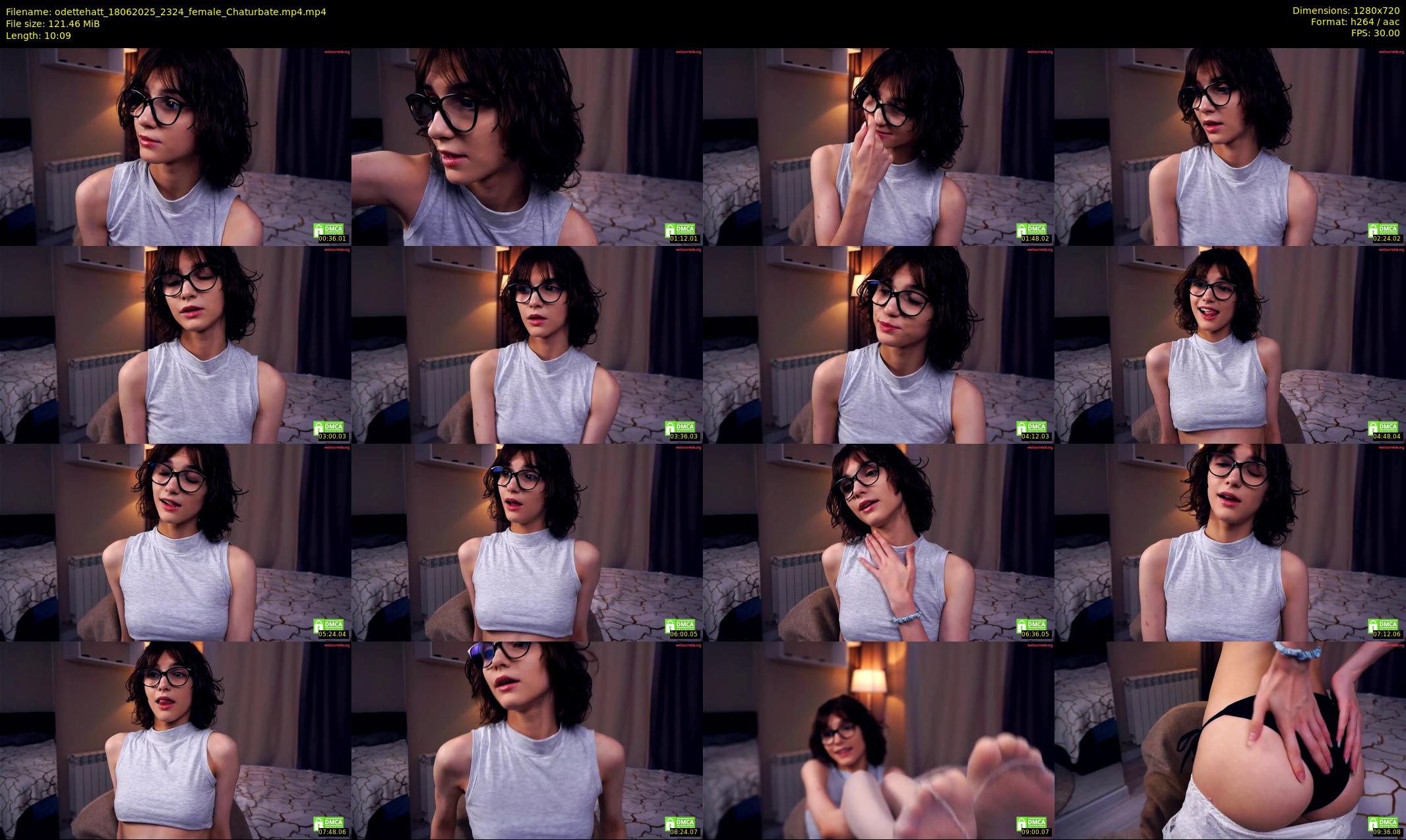 odettehatt — 11 minute Chaturbate female cam show recording, 720p, Jun 18, 2025