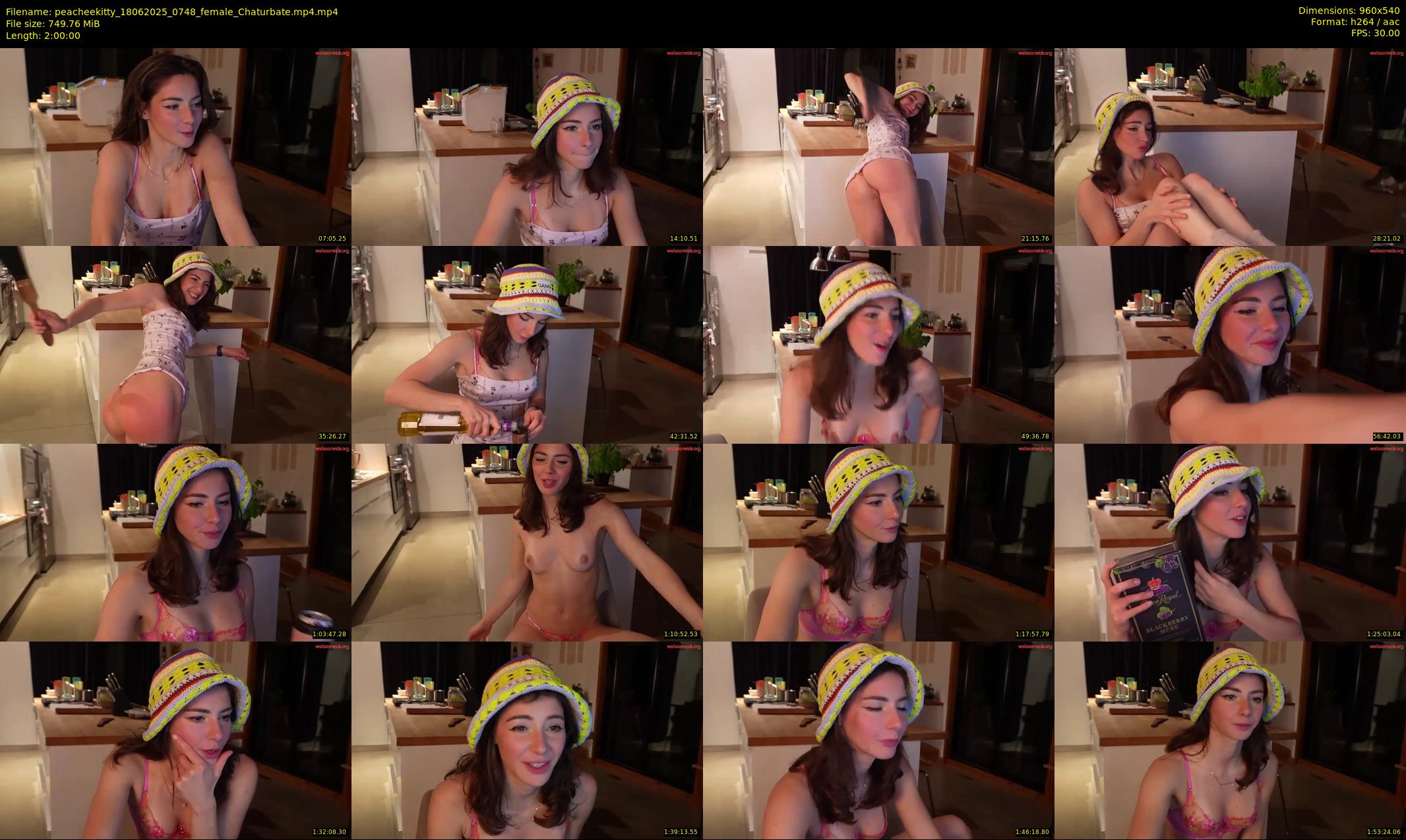 peacheekitty — 120 minute Chaturbate female cam show recording, 480p, Jun 18, 2025