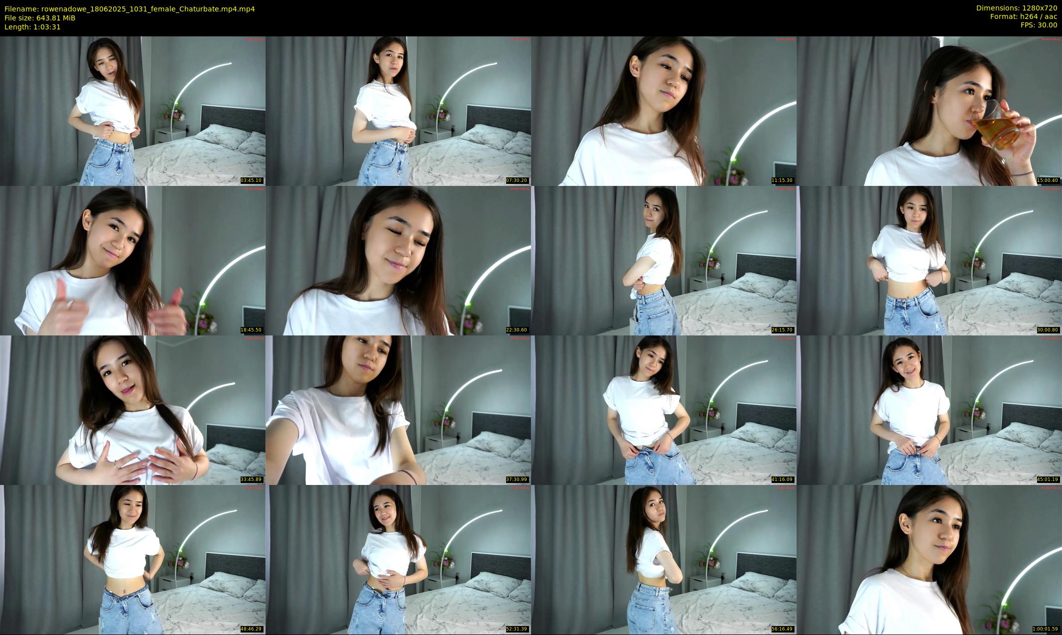 rowenadowe — 64 minute Chaturbate female cam show recording, 720p, Jun 18, 2025