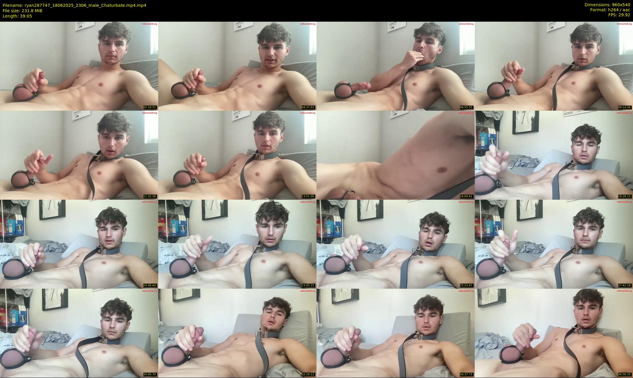 ryan287747 — 40 minute Chaturbate male cam show recording, 480p, Jun 18, 2025