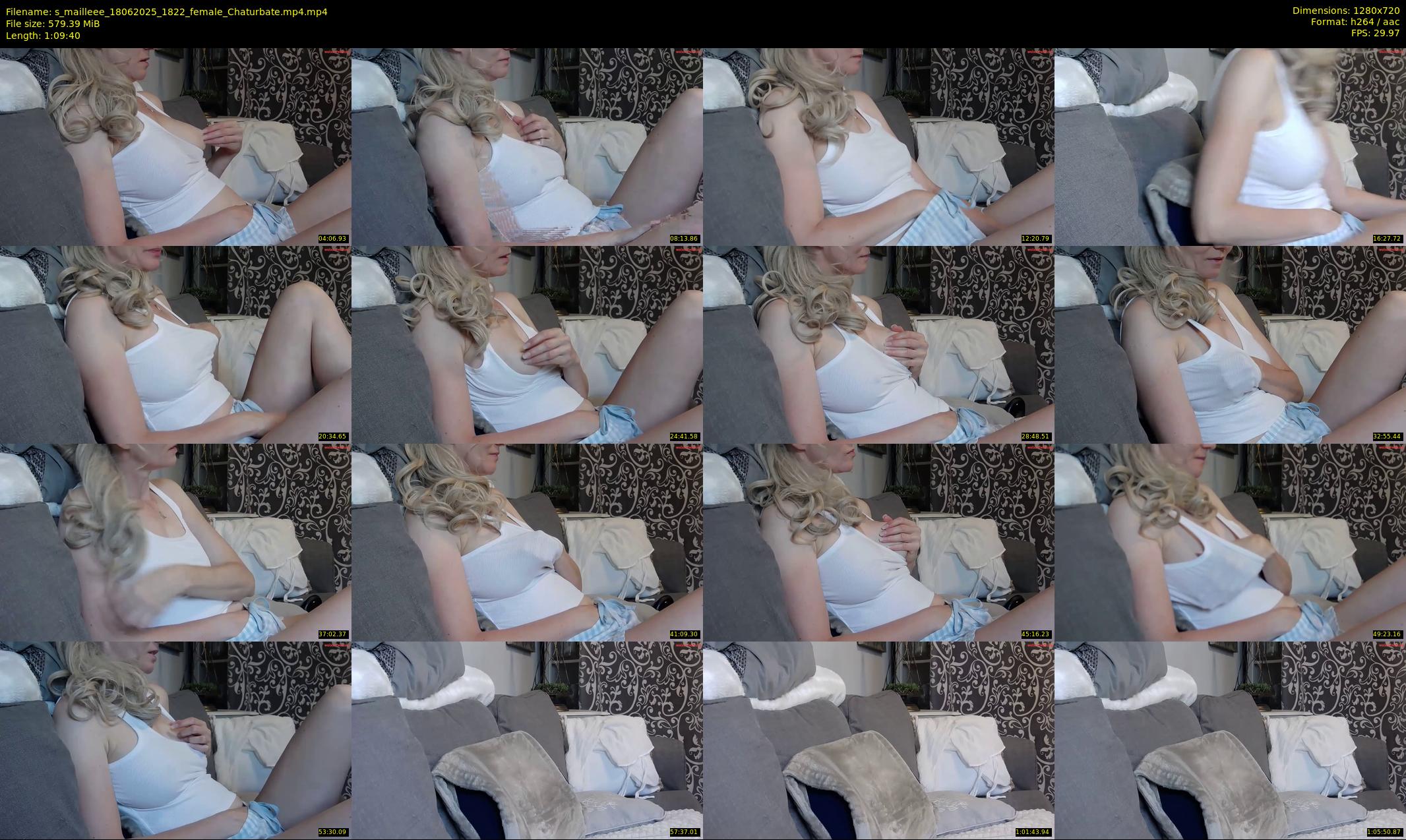 s_mailleee — 70 minute Chaturbate female cam show recording, 720p, Jun 18, 2025