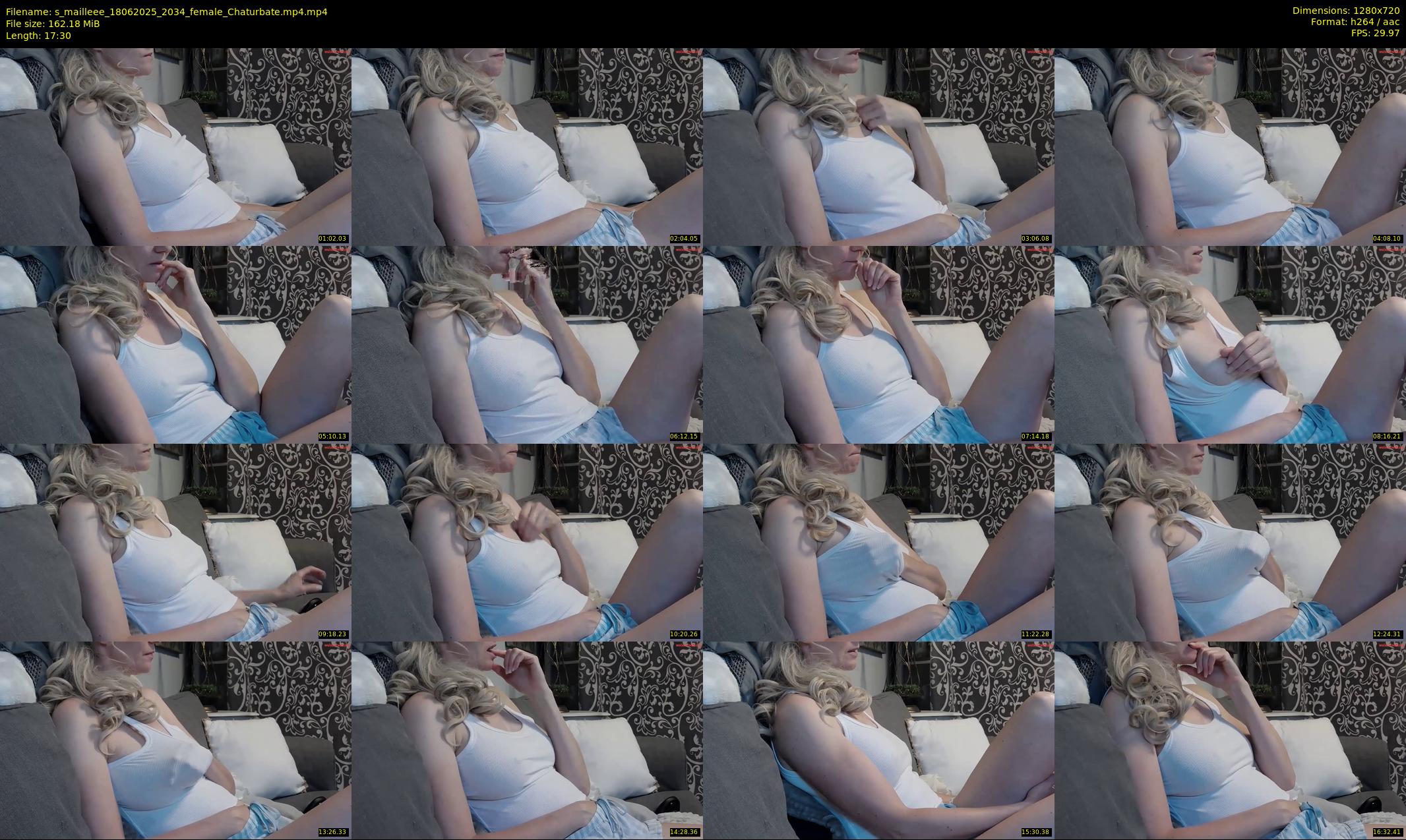 s_mailleee — 18 minute Chaturbate female cam show recording, 720p, Jun 18, 2025