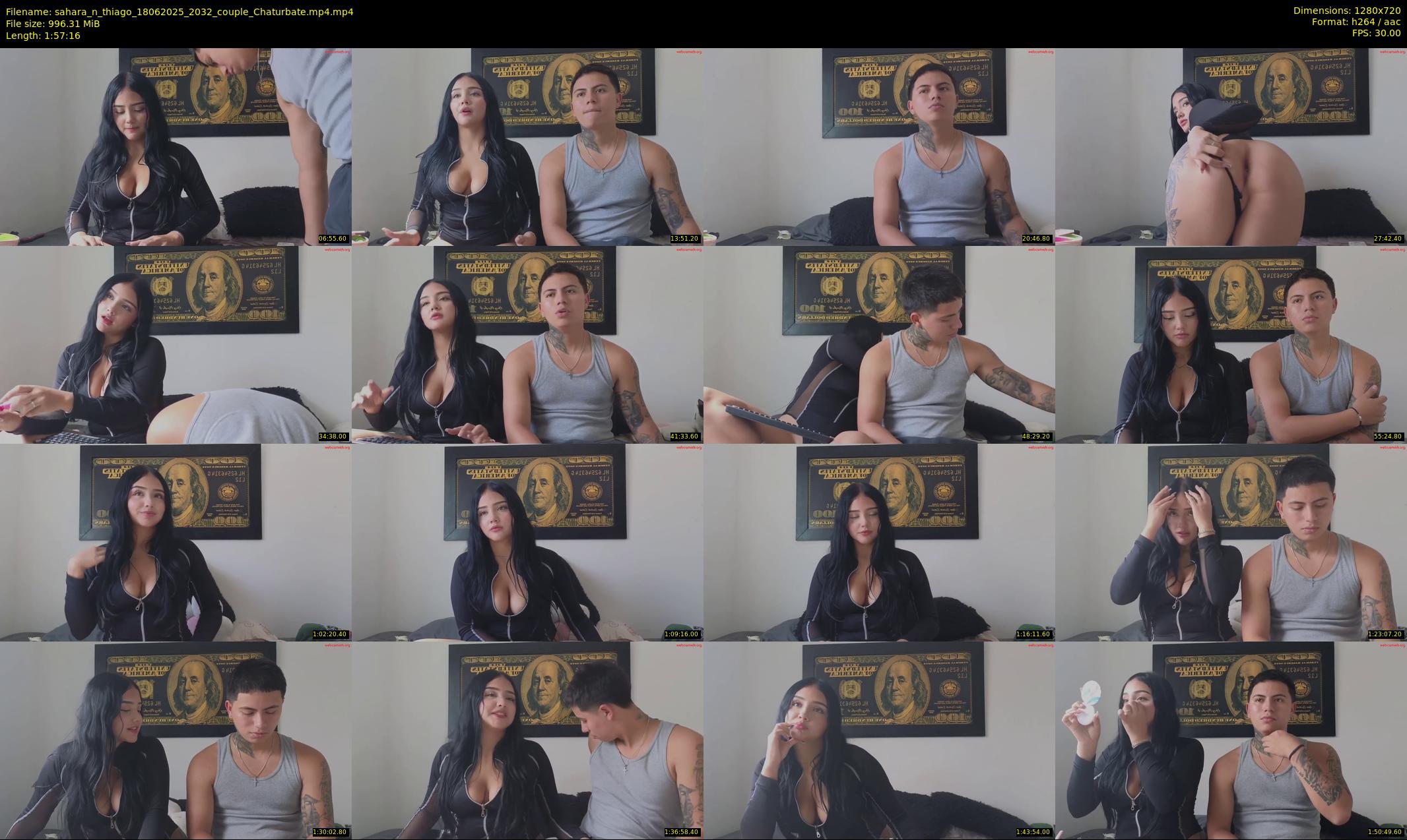 sahara_n_thiago — 118 minute Chaturbate couple cam show recording, 720p, Jun 18, 2025