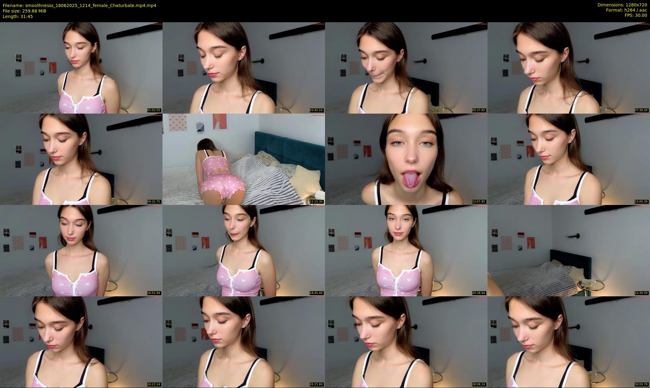 smoothnesss — 32 minute Chaturbate female cam show recording, 720p, Jun 18, 2025