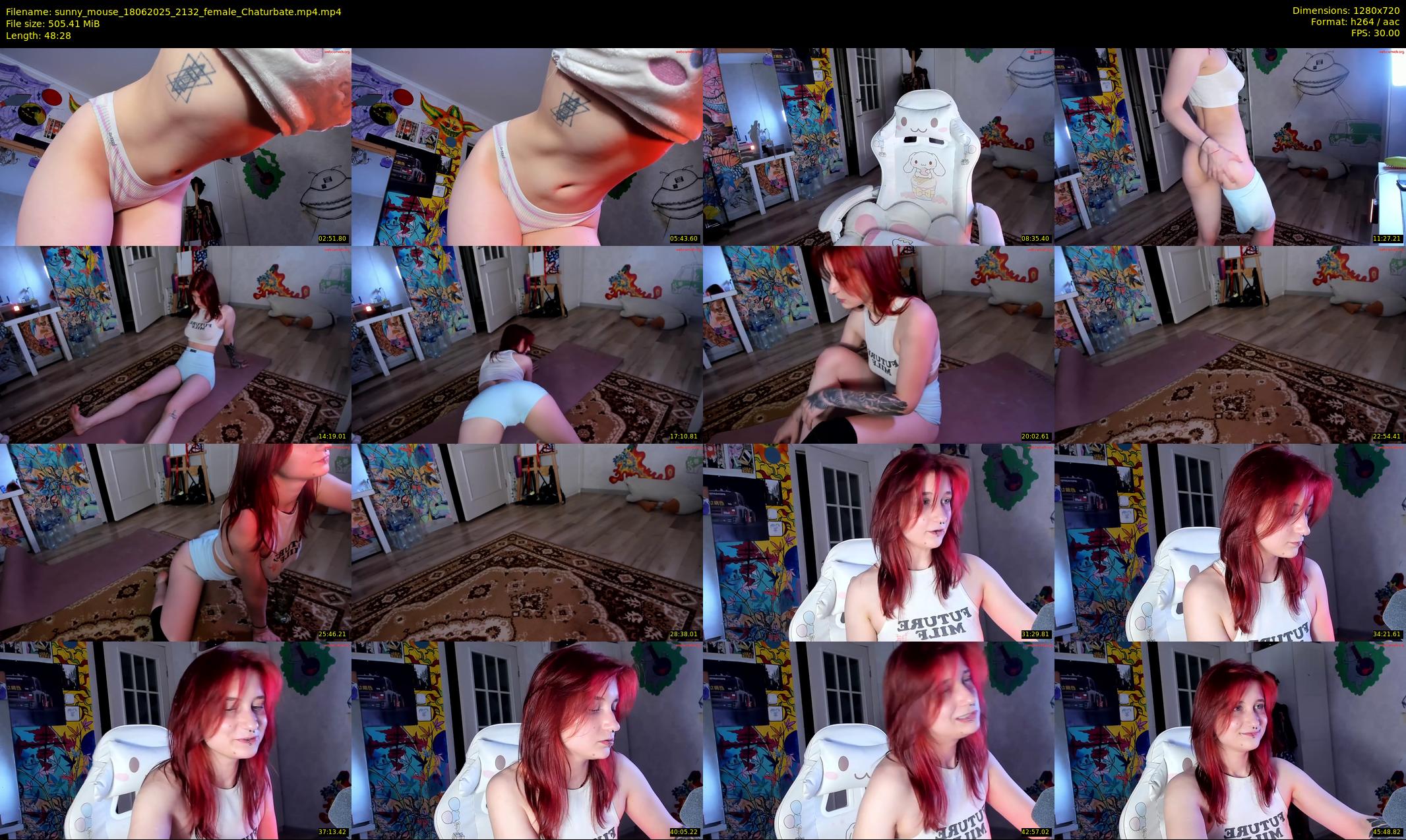 sunny_mouse — 49 minute Chaturbate female cam show recording, 720p, Jun 18, 2025