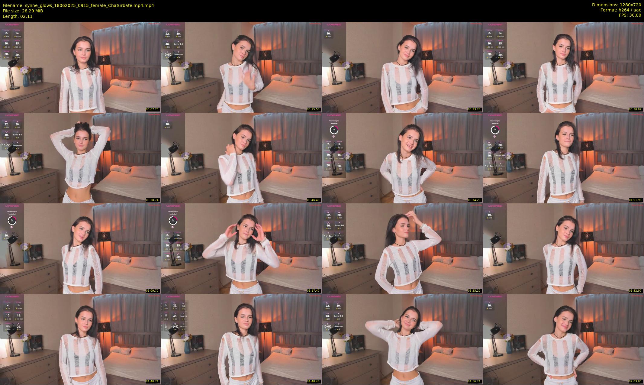 synne_glows — 3 minute Chaturbate female cam show recording, 720p, Jun 18, 2025