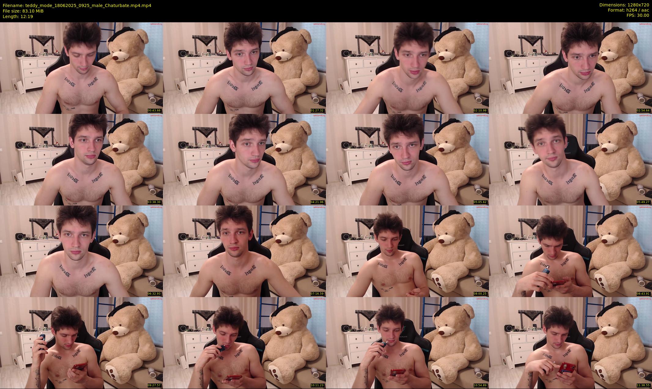 teddy_mode — 13 minute Chaturbate couple cam show recording, 720p, Jun 18, 2025