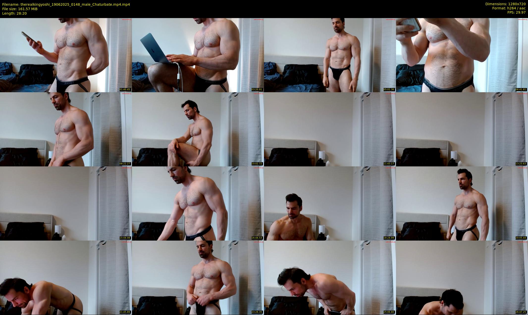 therealkingyoshi — 29 minute Chaturbate male cam show recording, 720p, Jun 19, 2025