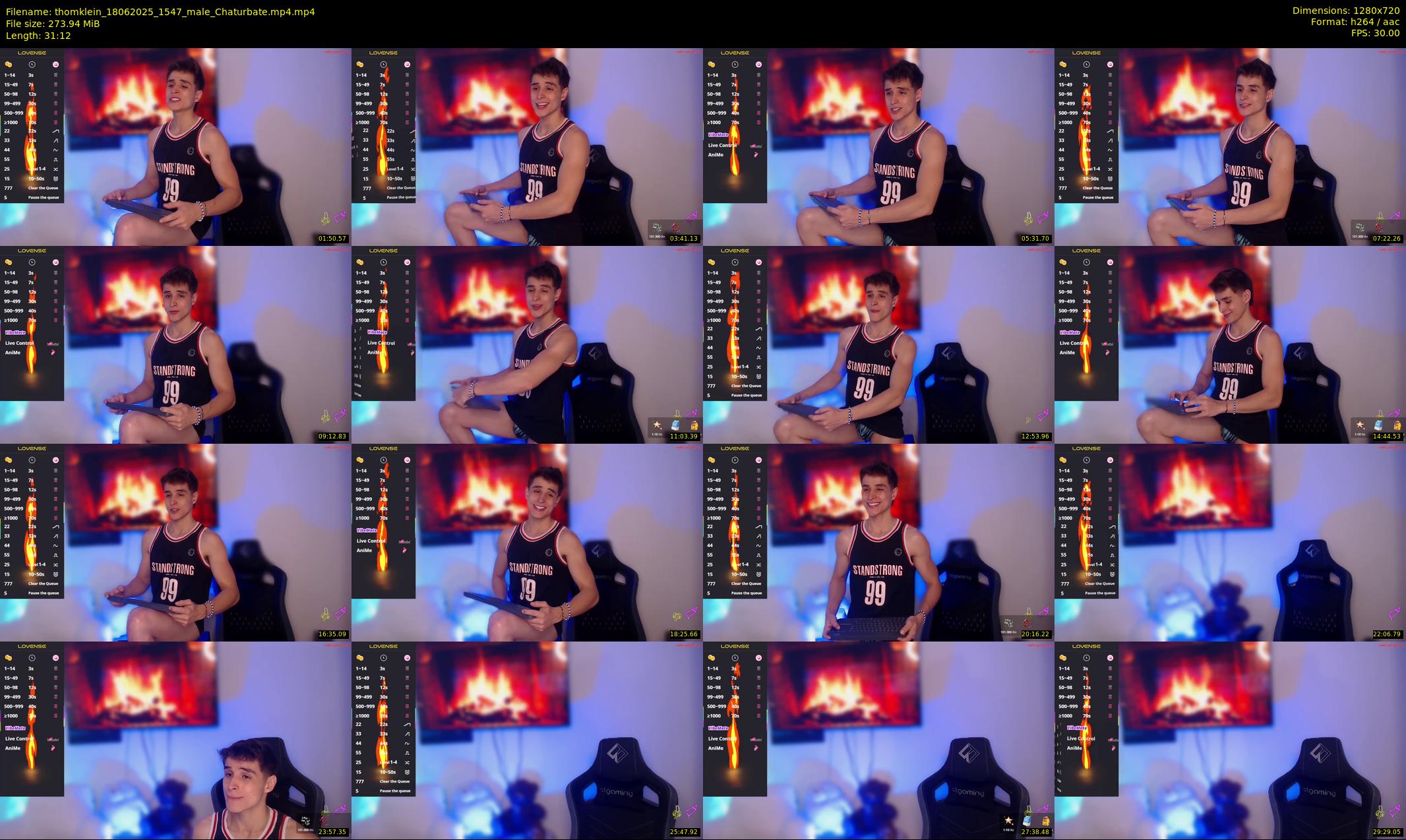 thomklein — 32 minute Chaturbate male cam show recording, 720p, Jun 18, 2025
