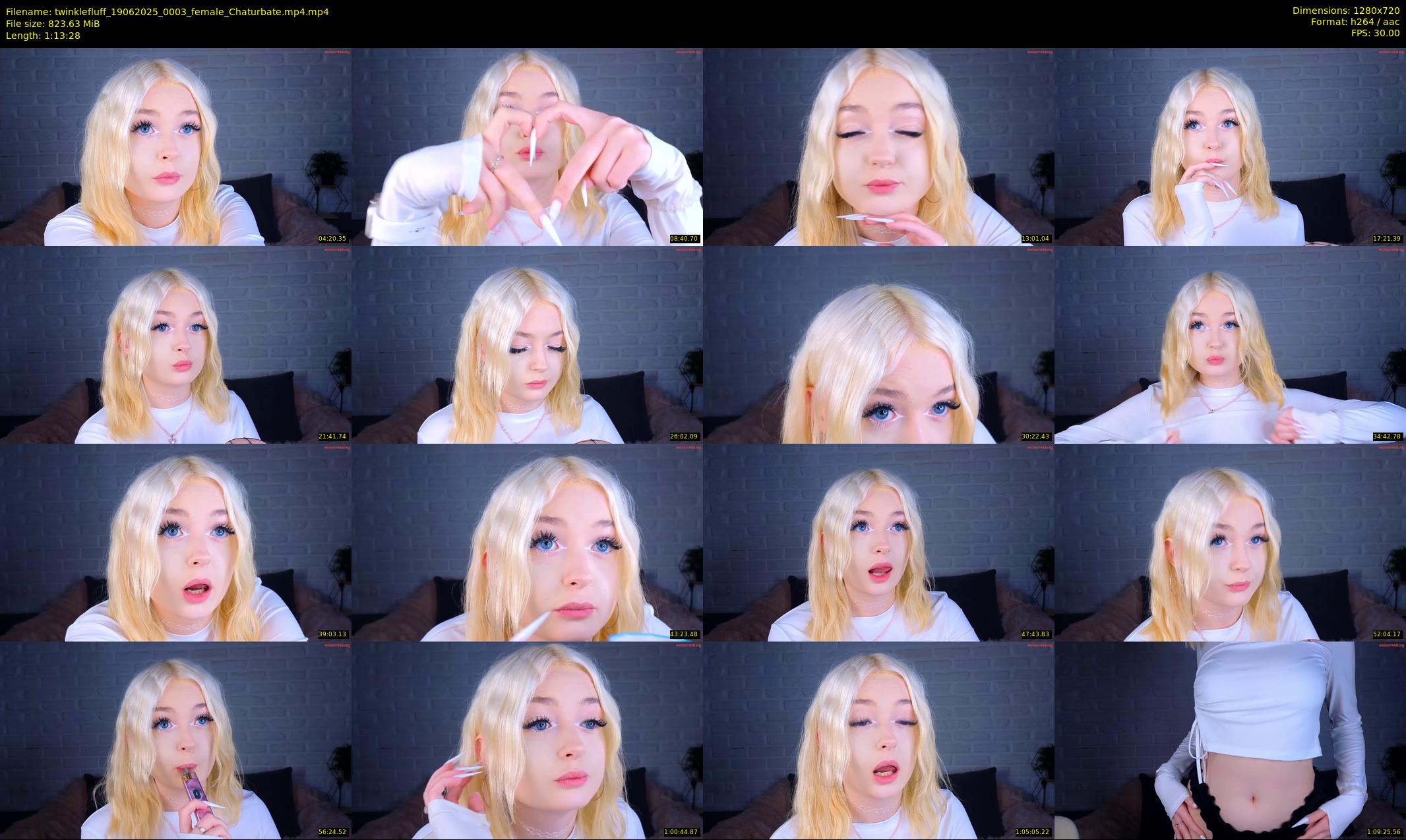 twinklefluff — 74 minute Chaturbate female cam show recording, 720p, Jun 19, 2025