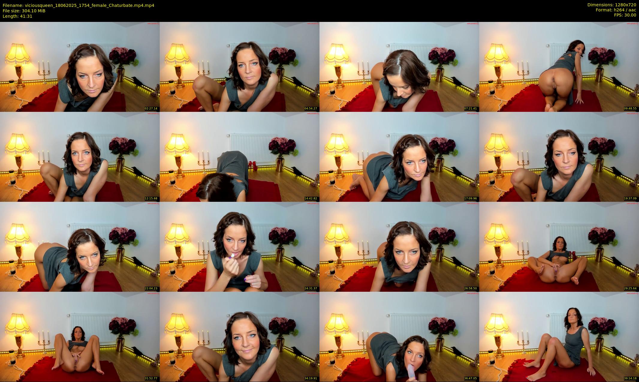 viciousqueen — 42 minute Chaturbate female cam show recording, 720p, Jun 18, 2025