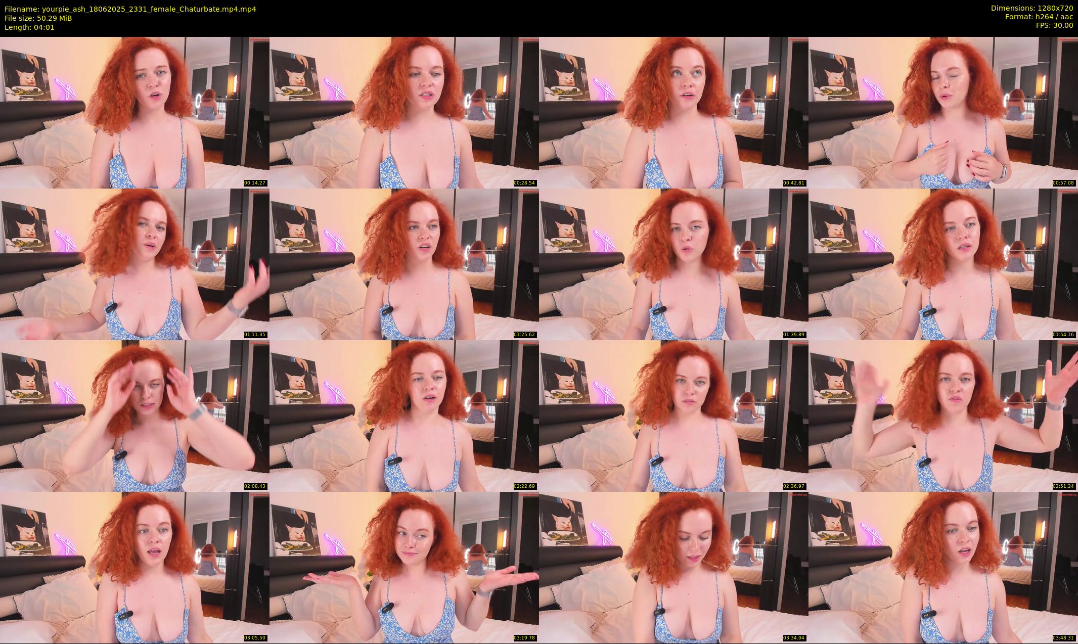 yourpie_ash — 5 minute Chaturbate female cam show recording, 720p, Jun 18, 2025