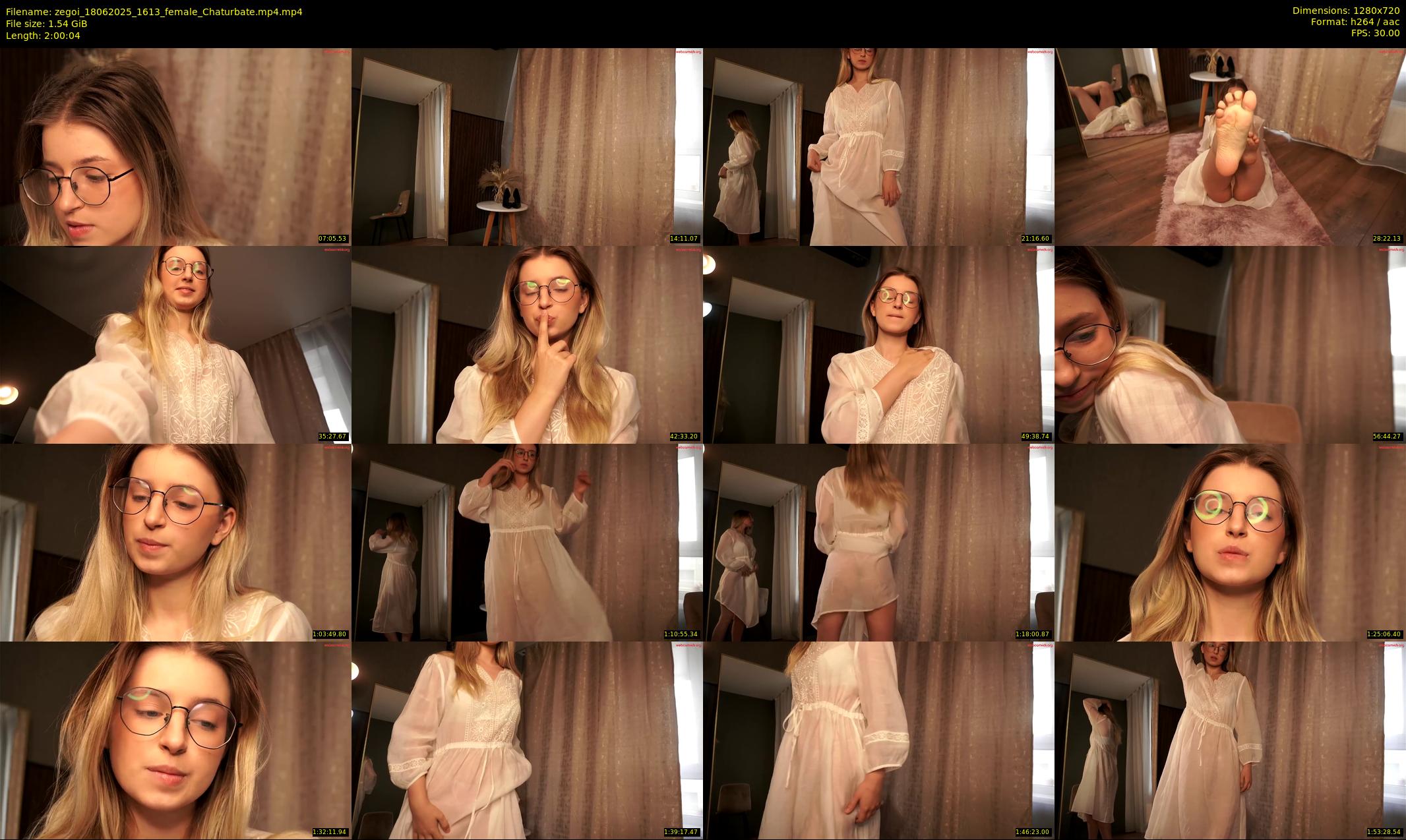 zegoi — 121 minute Chaturbate female cam show recording, 720p, Jun 18, 2025