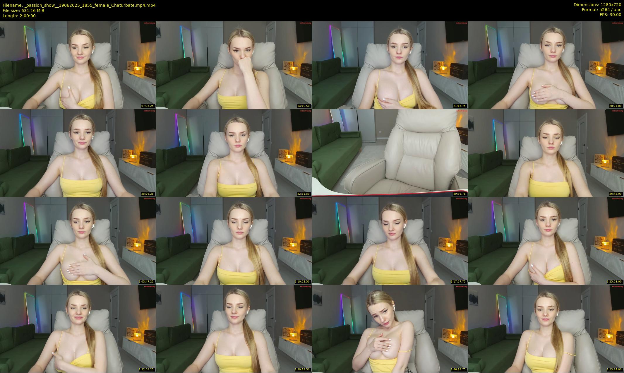 _passion_show_ — 120 minute Chaturbate couple cam show recording, 720p, Jun 19, 2025