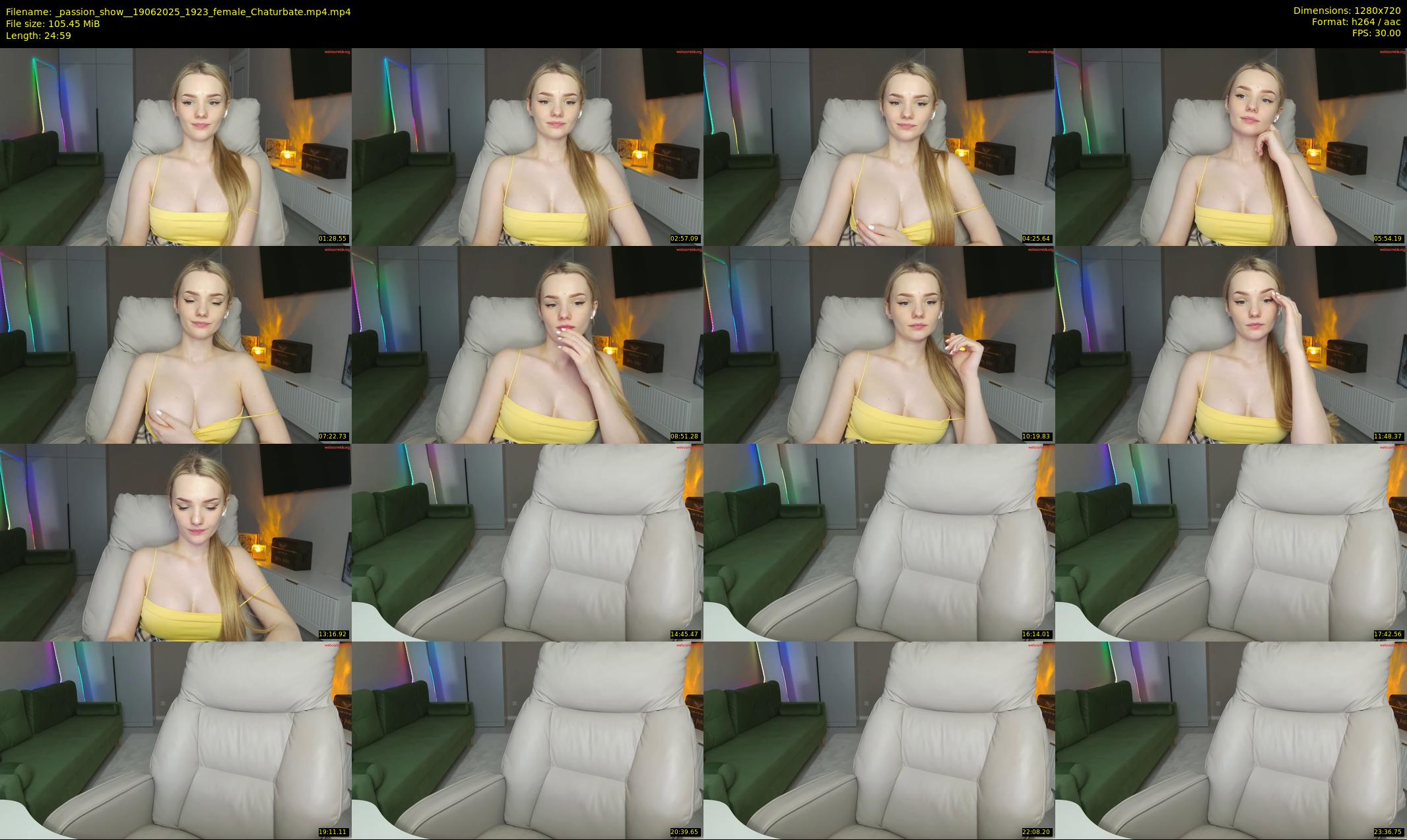 _passion_show_ — 25 minute Chaturbate couple cam show recording, 720p, Jun 19, 2025