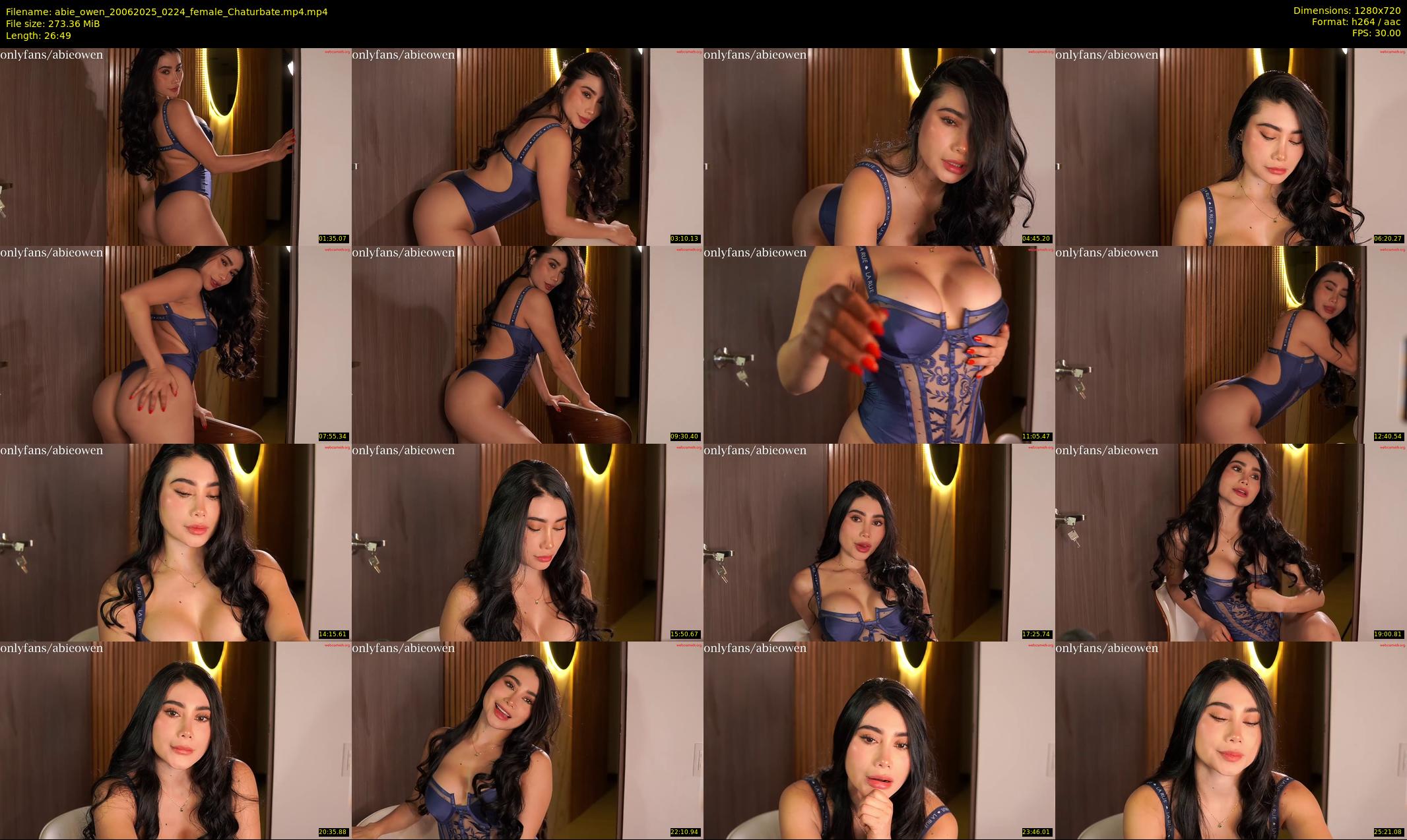 abie_owen — 27 minute Chaturbate female cam show recording, 720p, Jun 20, 2025
