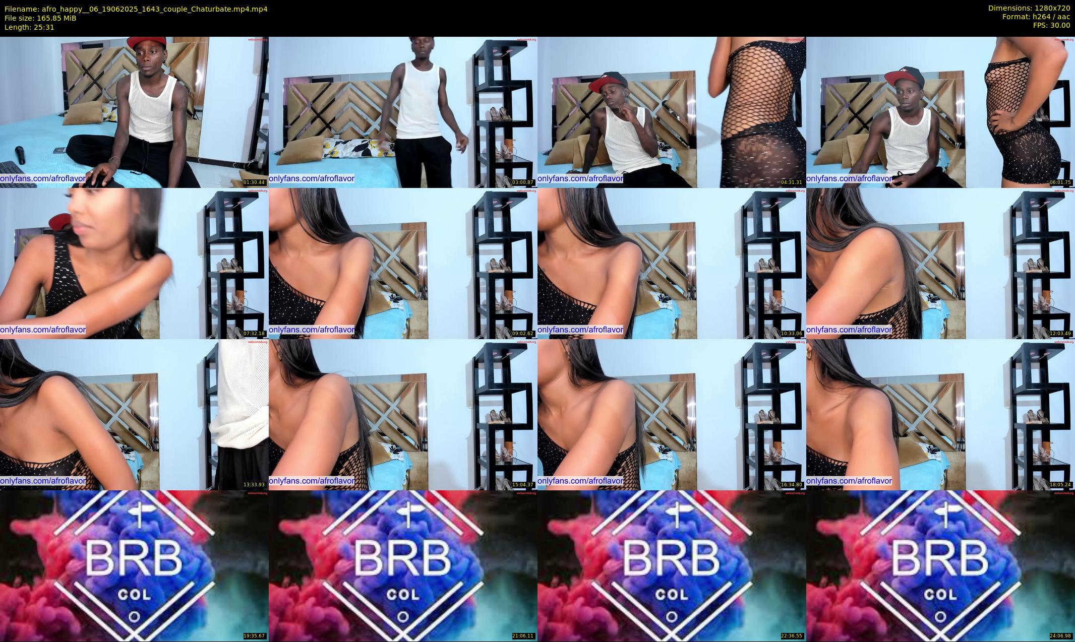 afro_happy__06 — 26 minute Chaturbate couple cam show recording, 720p, Jun 19, 2025