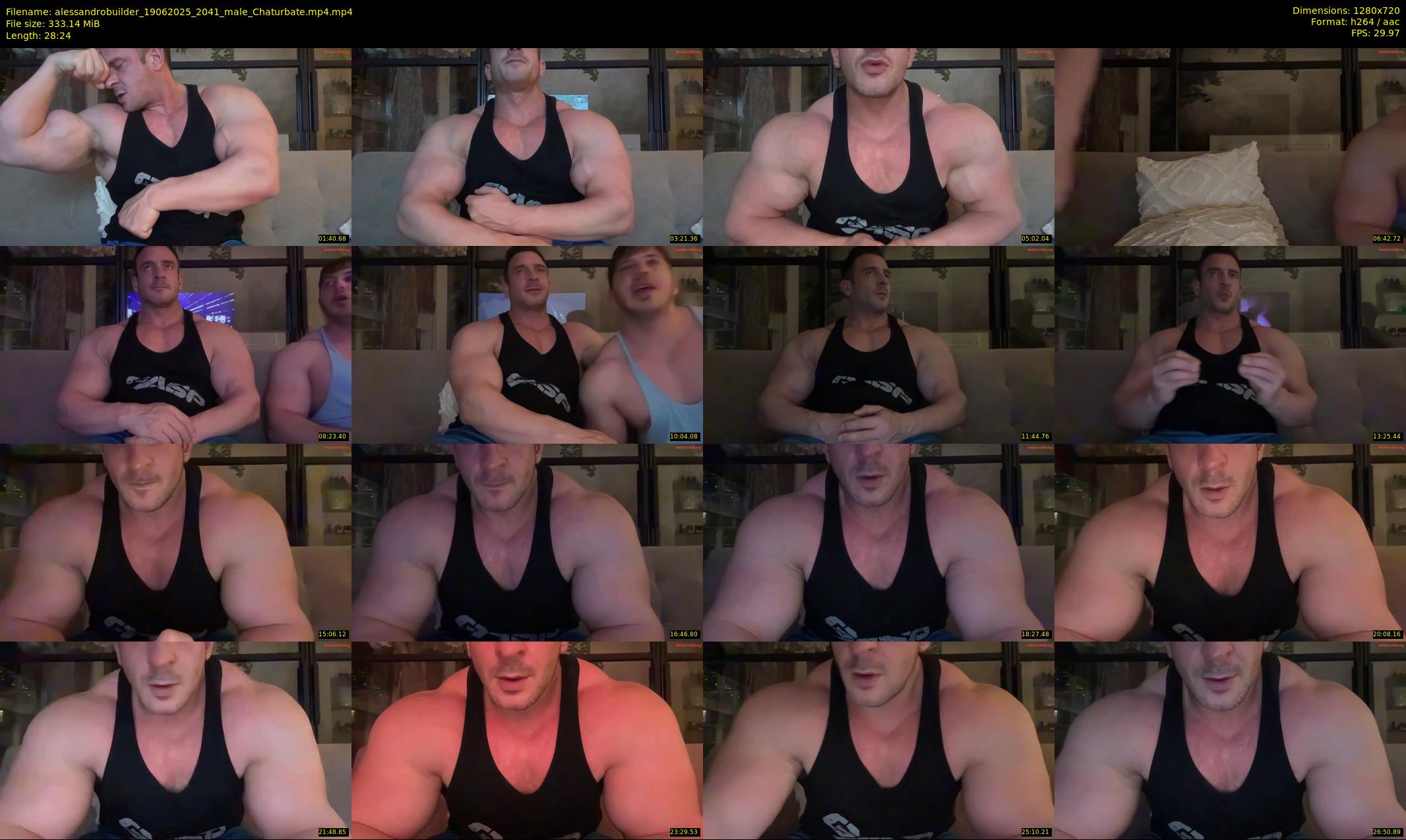 alessandrobuilder — 29 minute Chaturbate couple cam show recording, 720p, Jun 19, 2025