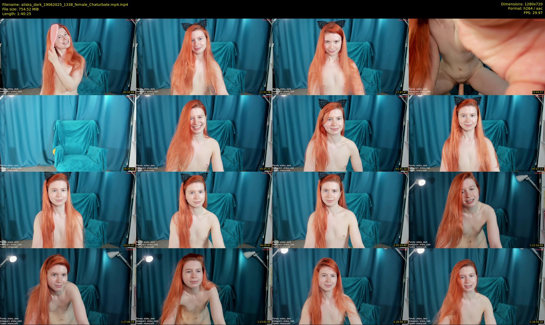 aliska_dark — 101 minute Chaturbate female cam show recording, 720p, Jun 19, 2025