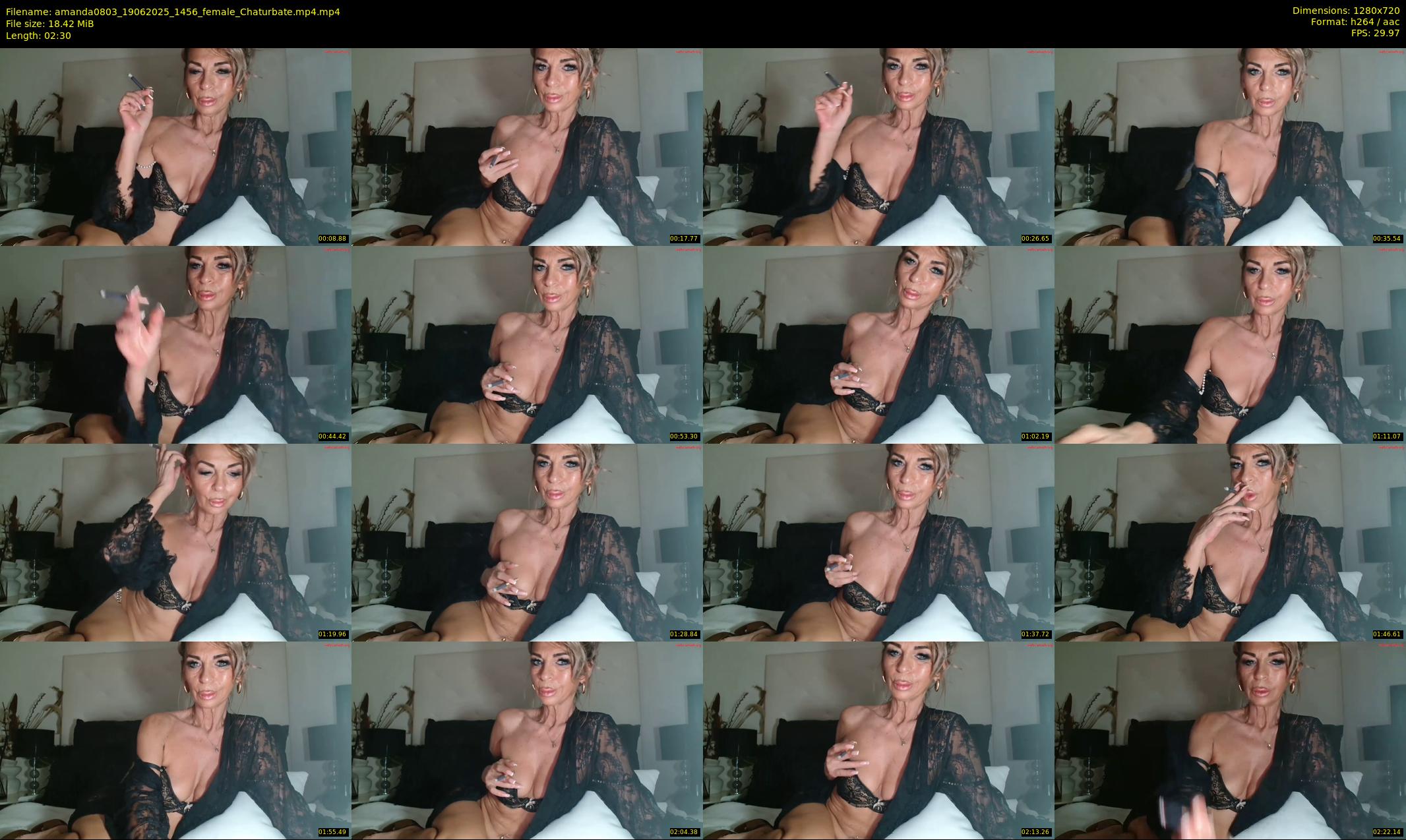 amanda0803 — 3 minute Chaturbate female cam show recording, 720p, Jun 19, 2025