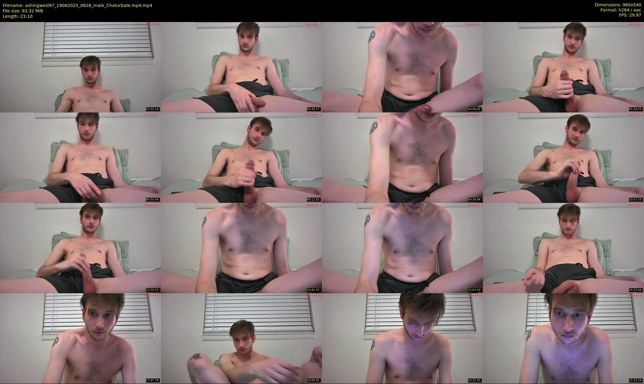 ashingwest97 — 24 minute Chaturbate male cam show recording, 480p, Jun 19, 2025