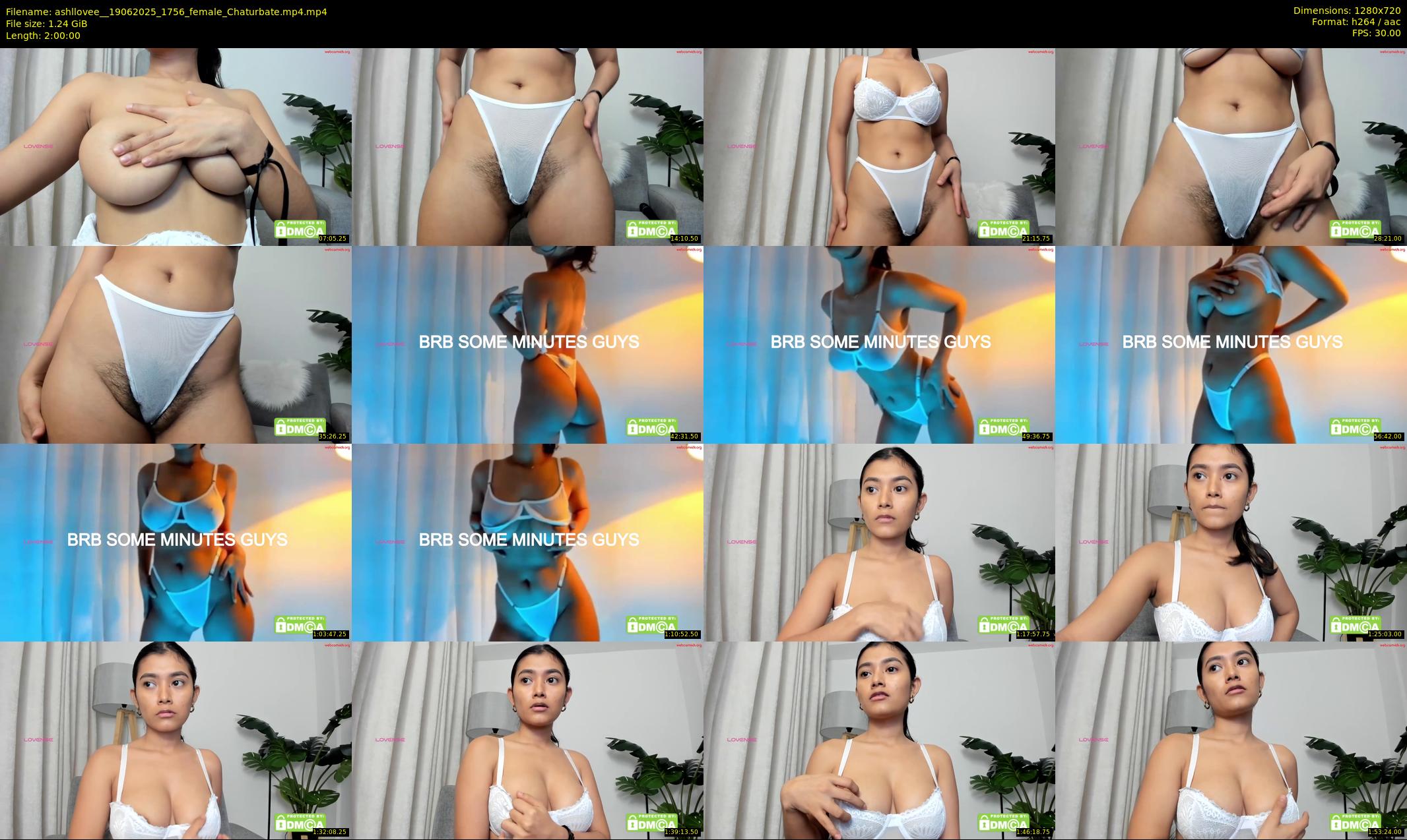 ashllovee_ — 120 minute Chaturbate female cam show recording, 720p, Jun 19, 2025