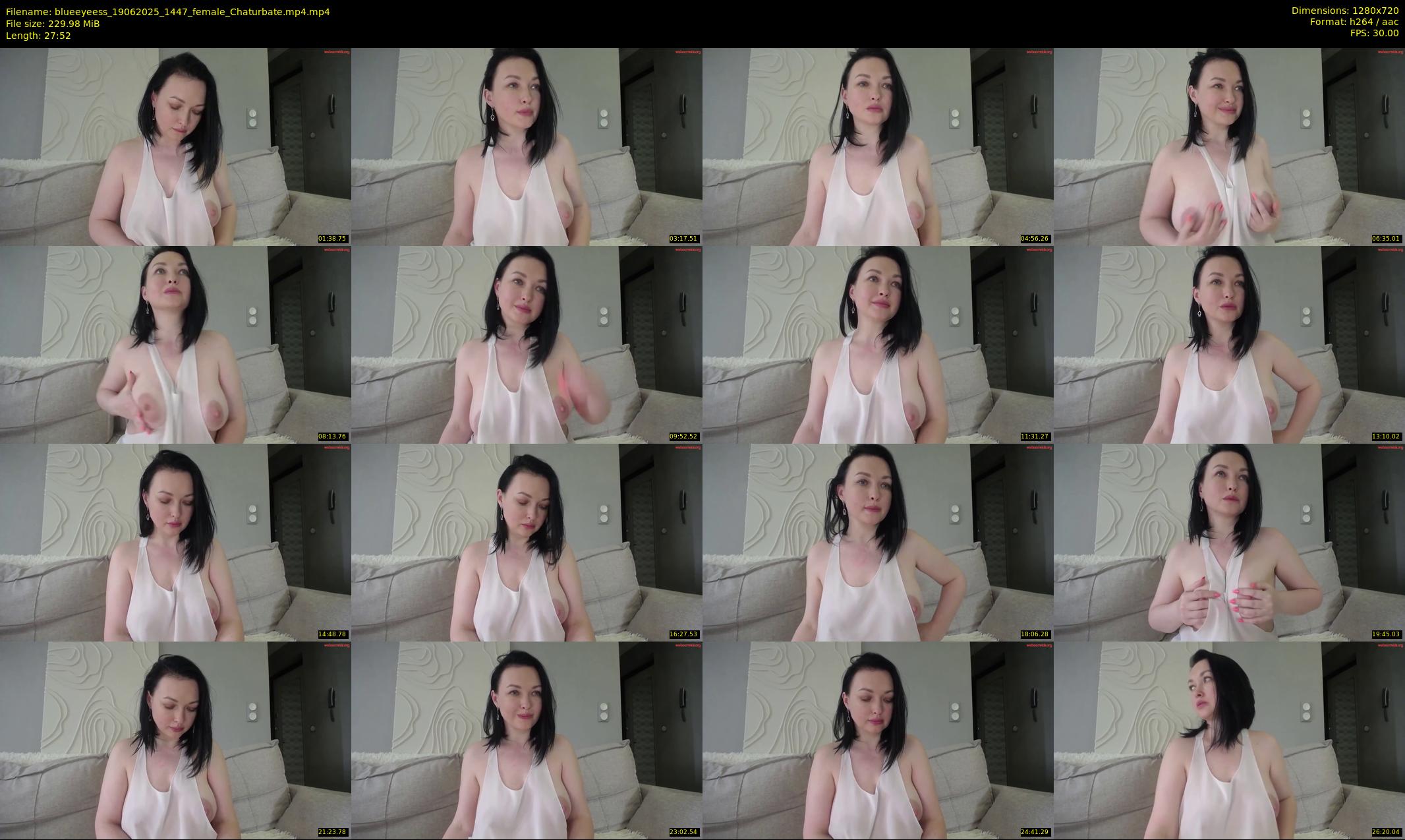 blueeyeess — 28 minute Chaturbate female cam show recording, 720p, Jun 19, 2025