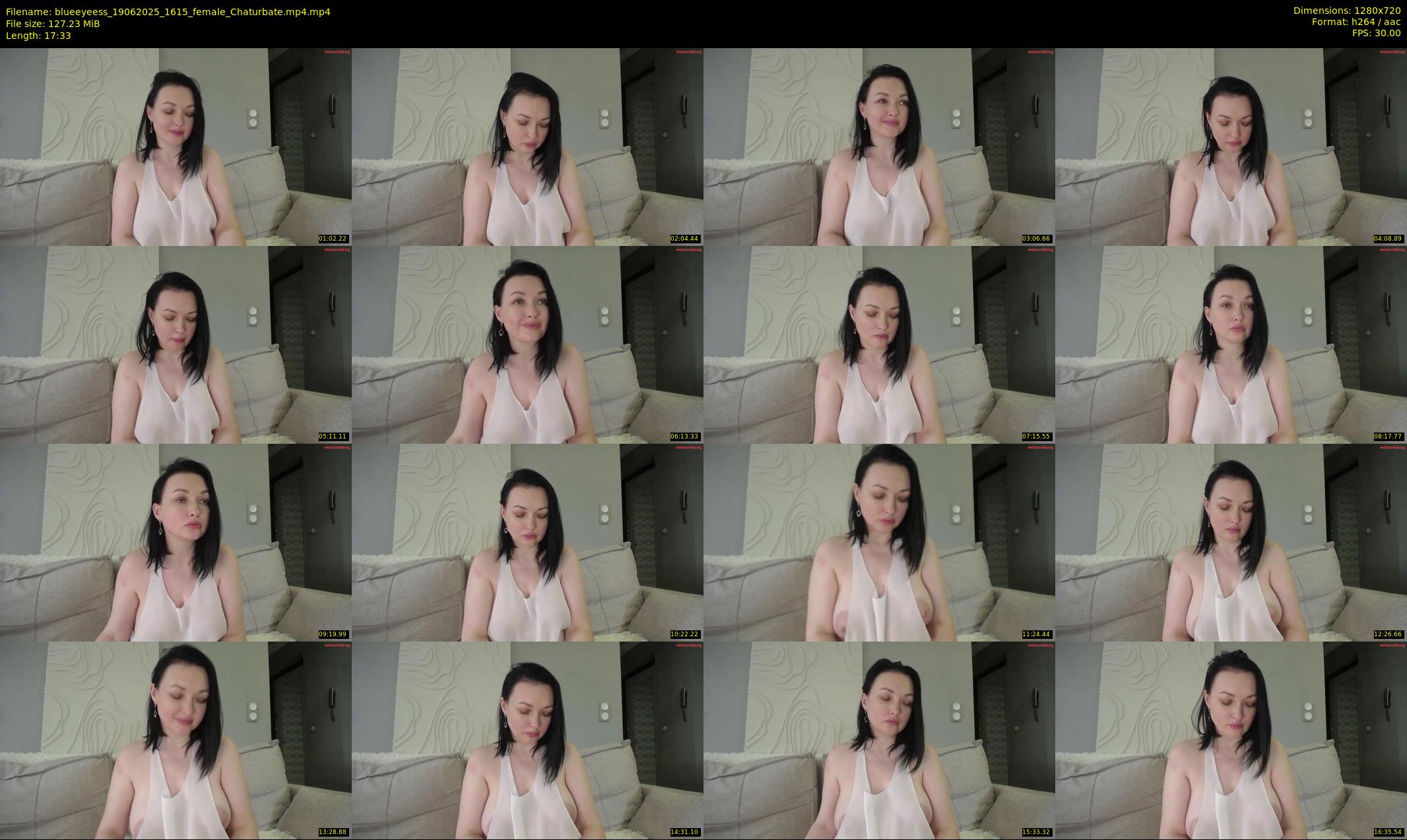 blueeyeess — 18 minute Chaturbate female cam show recording, 720p, Jun 19, 2025