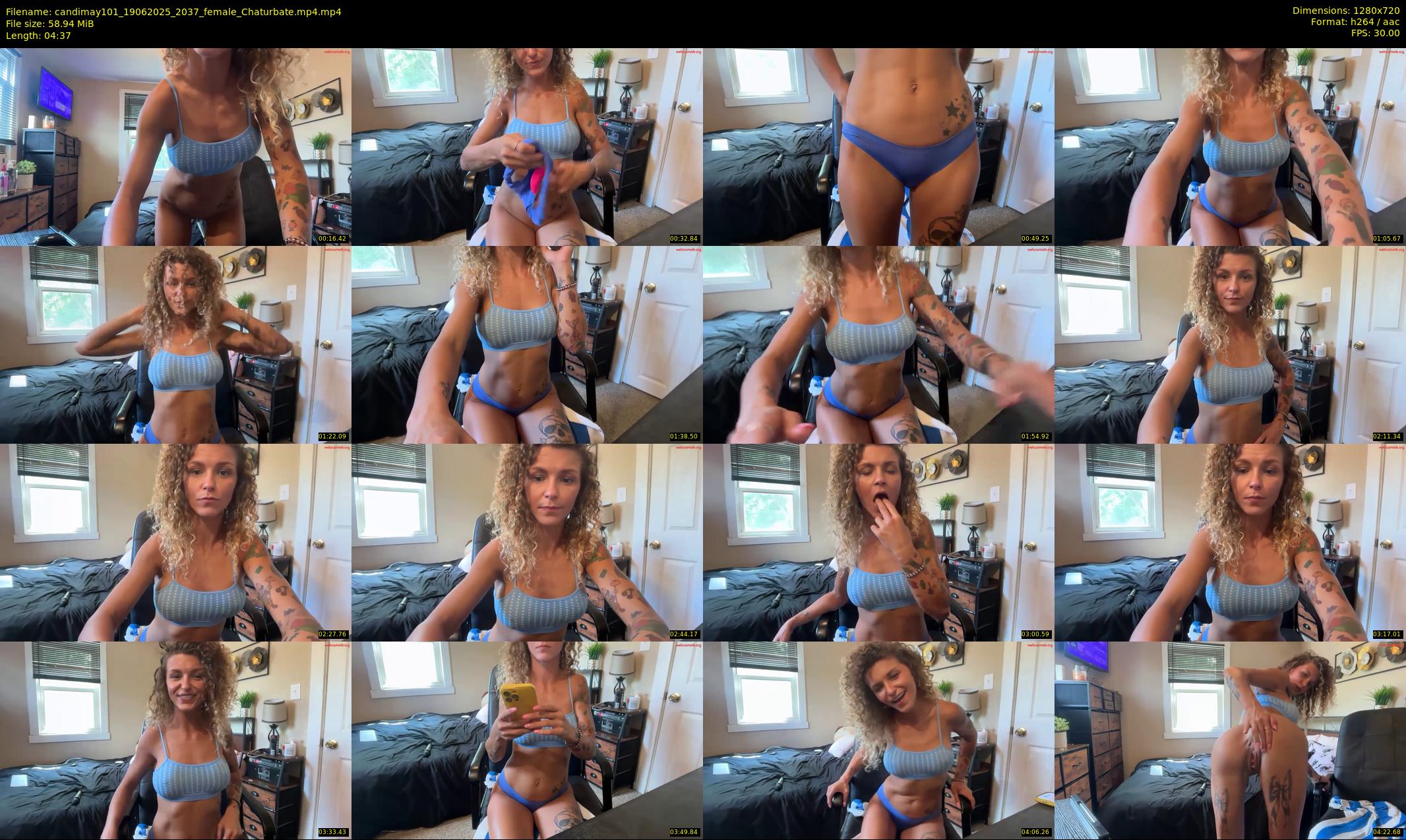 candimay101 — 5 minute Chaturbate female cam show recording, 720p, Jun 19, 2025