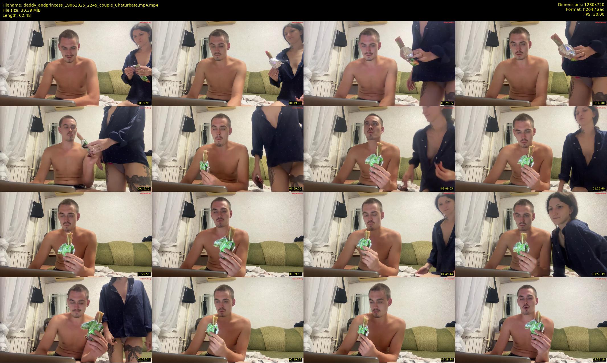 daddy_andprincess — 3 minute Chaturbate couple cam show recording, 720p, Jun 19, 2025