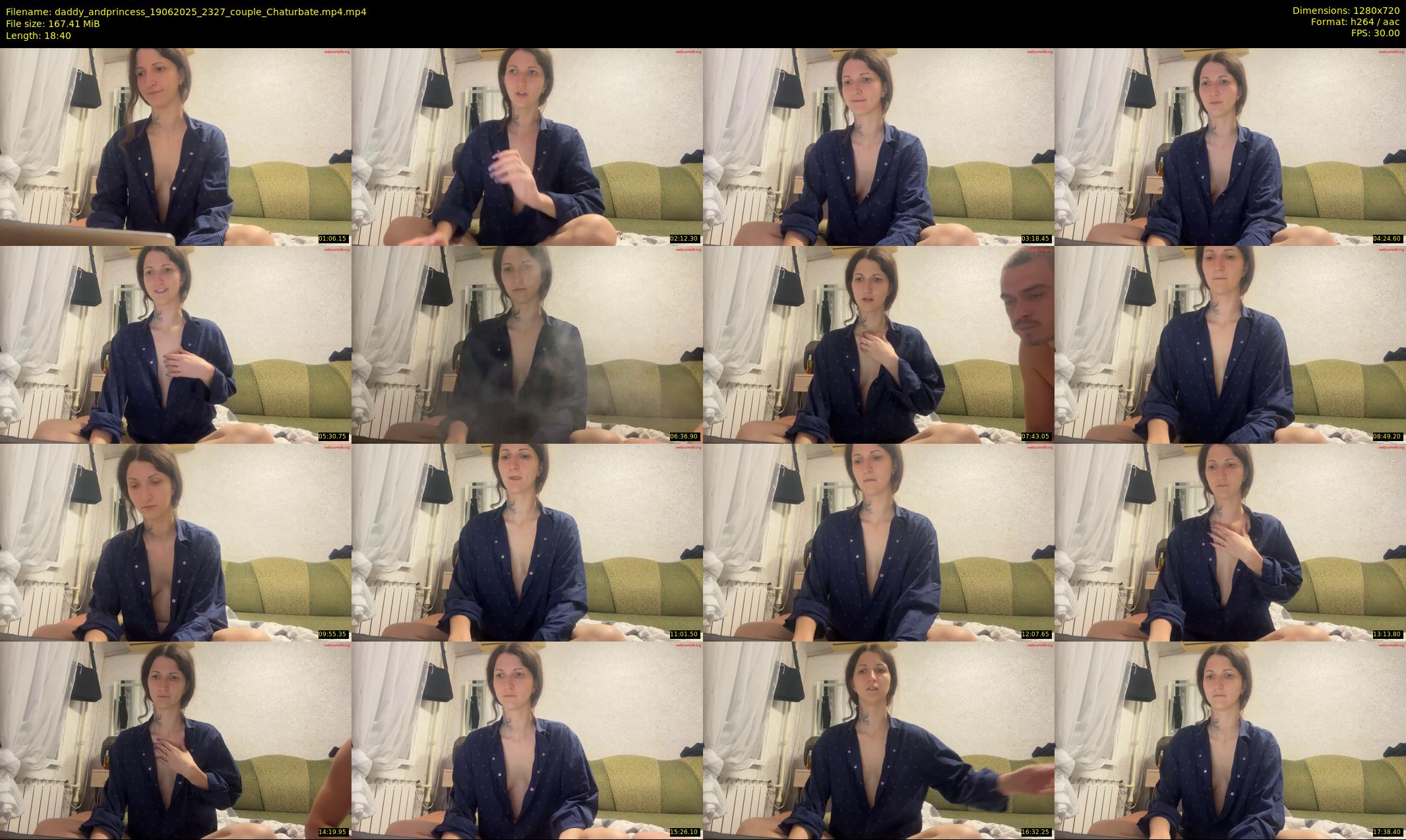 daddy_andprincess — 19 minute Chaturbate couple cam show recording, 720p, Jun 19, 2025