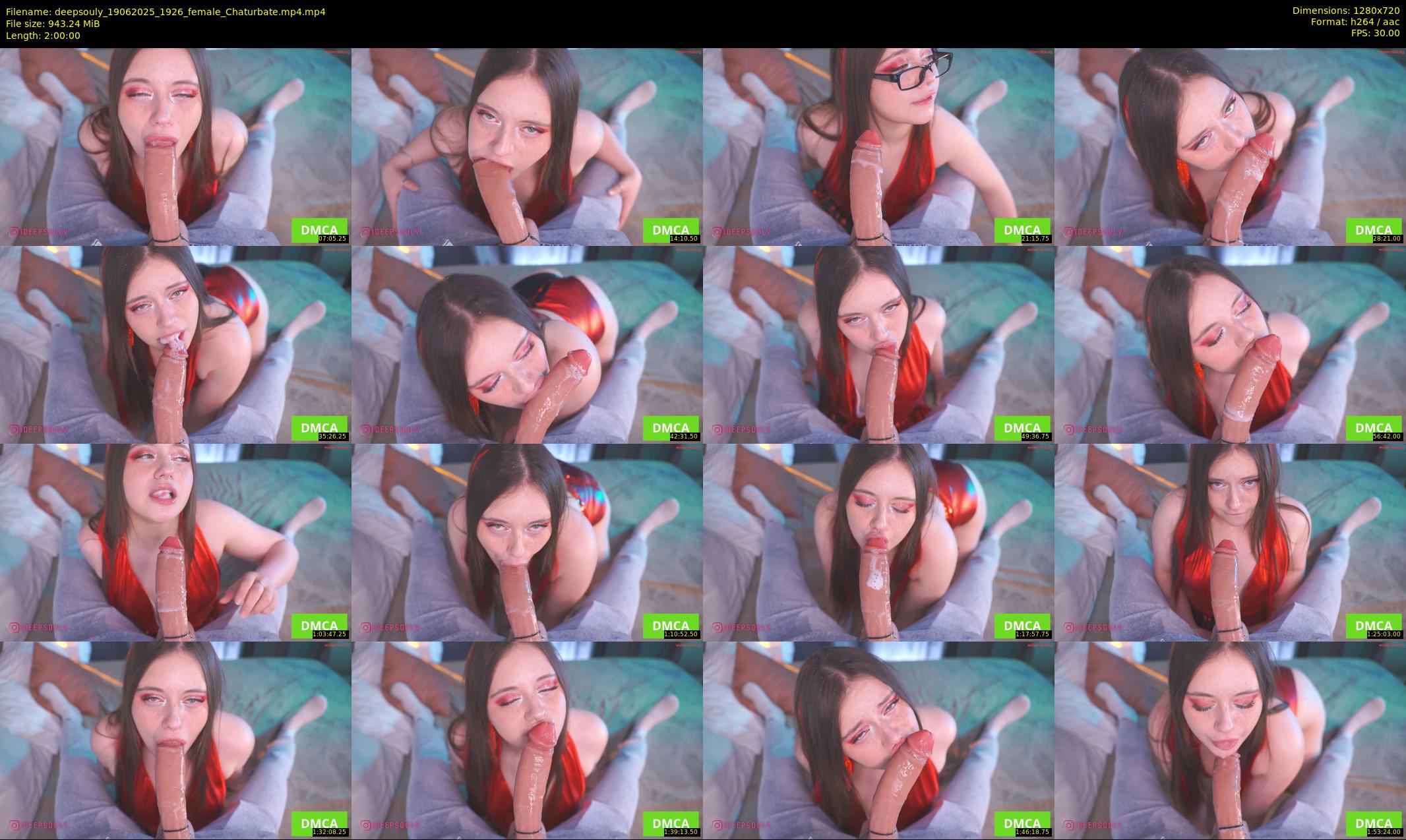 deepsouly — 120 minute Chaturbate female cam show recording, 720p, Jun 19, 2025