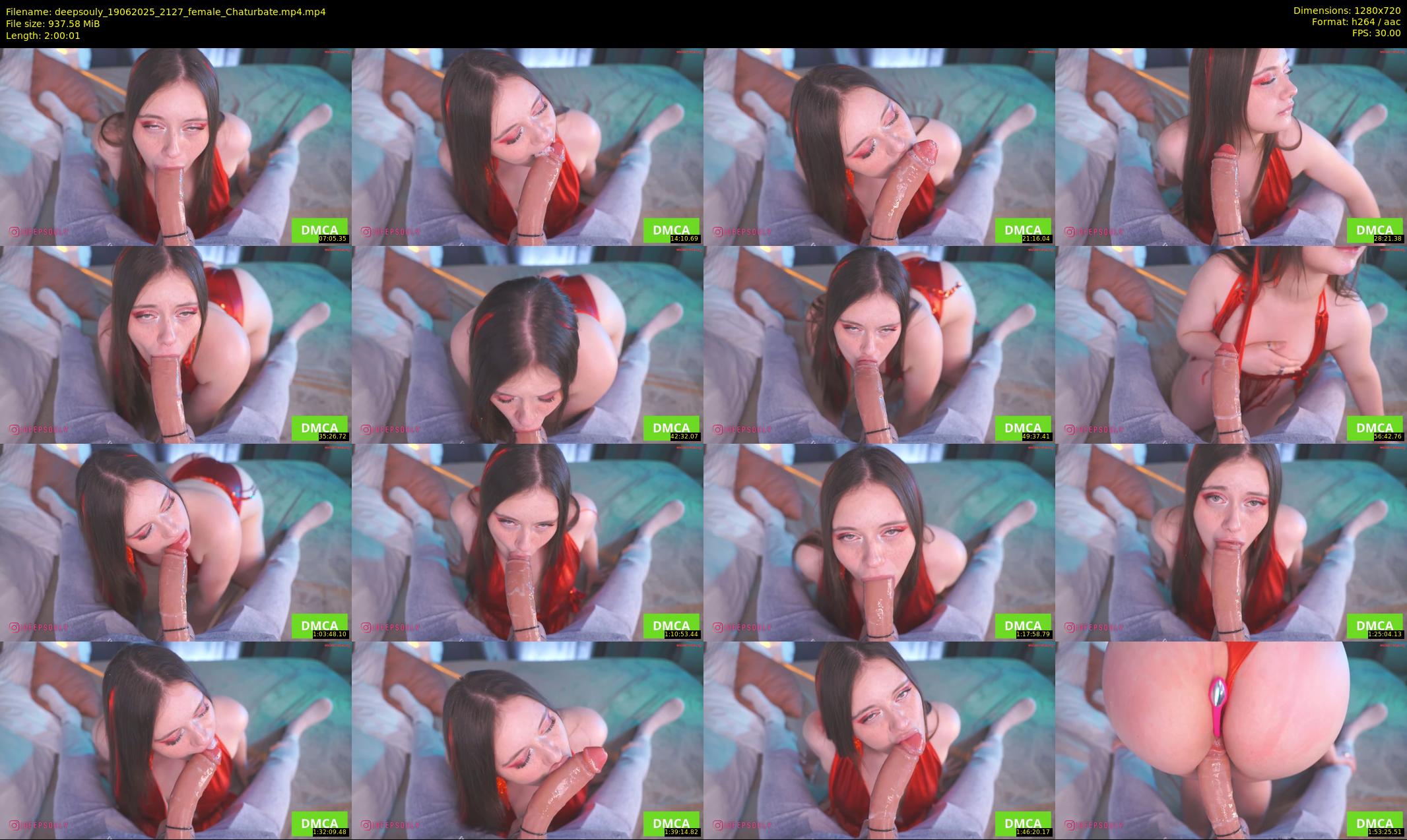 deepsouly — 121 minute Chaturbate female cam show recording, 720p, Jun 19, 2025