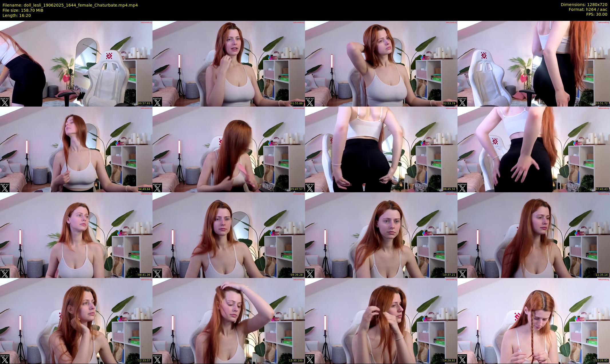 doll_lesli — 17 minute Chaturbate female cam show recording, 720p, Jun 19, 2025